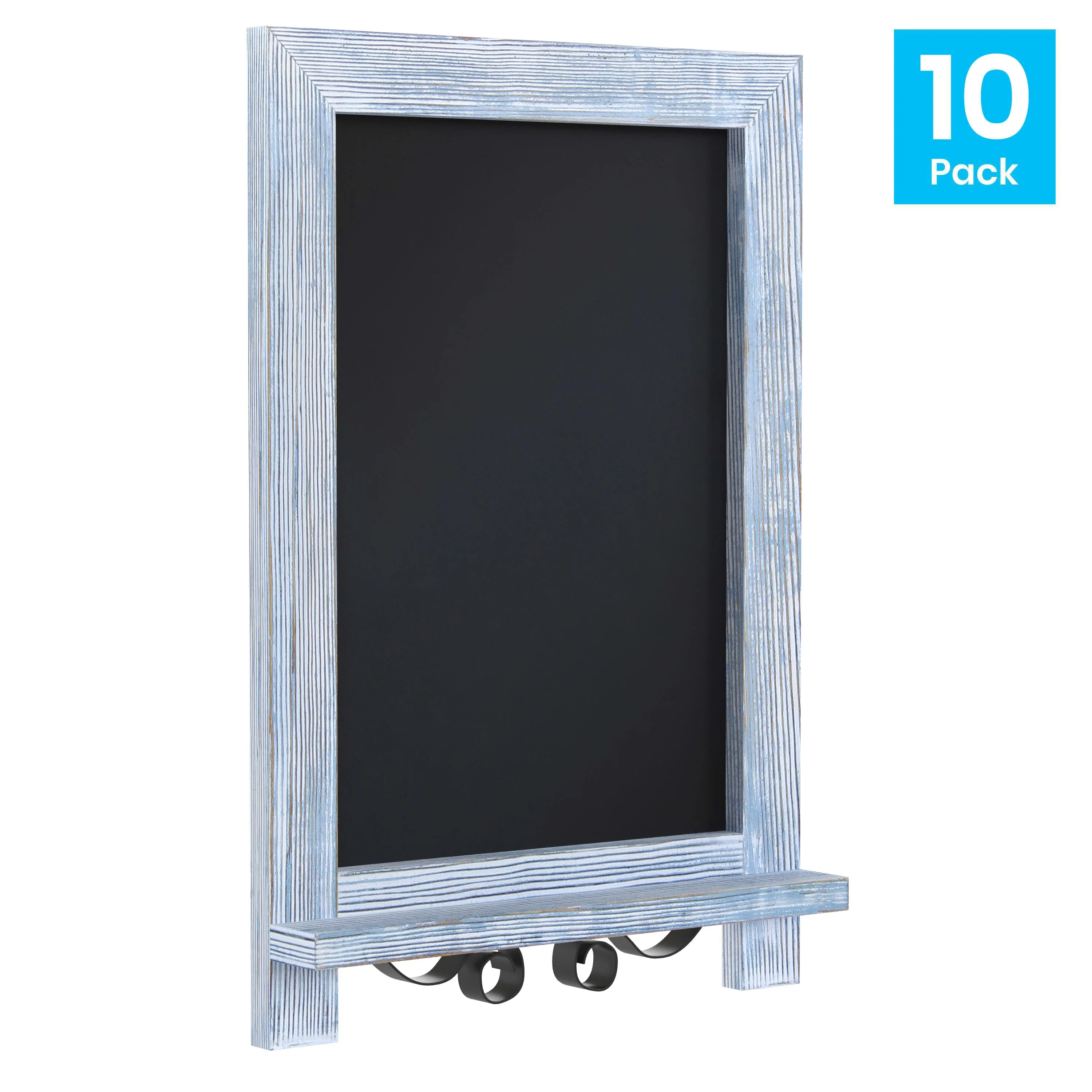 Canterbury Tabletop Magnetic Chalkboards Sign with Metal Scrolled Legs, Hanging Wall Chalkboards, Countertop Memo Board - Image 106