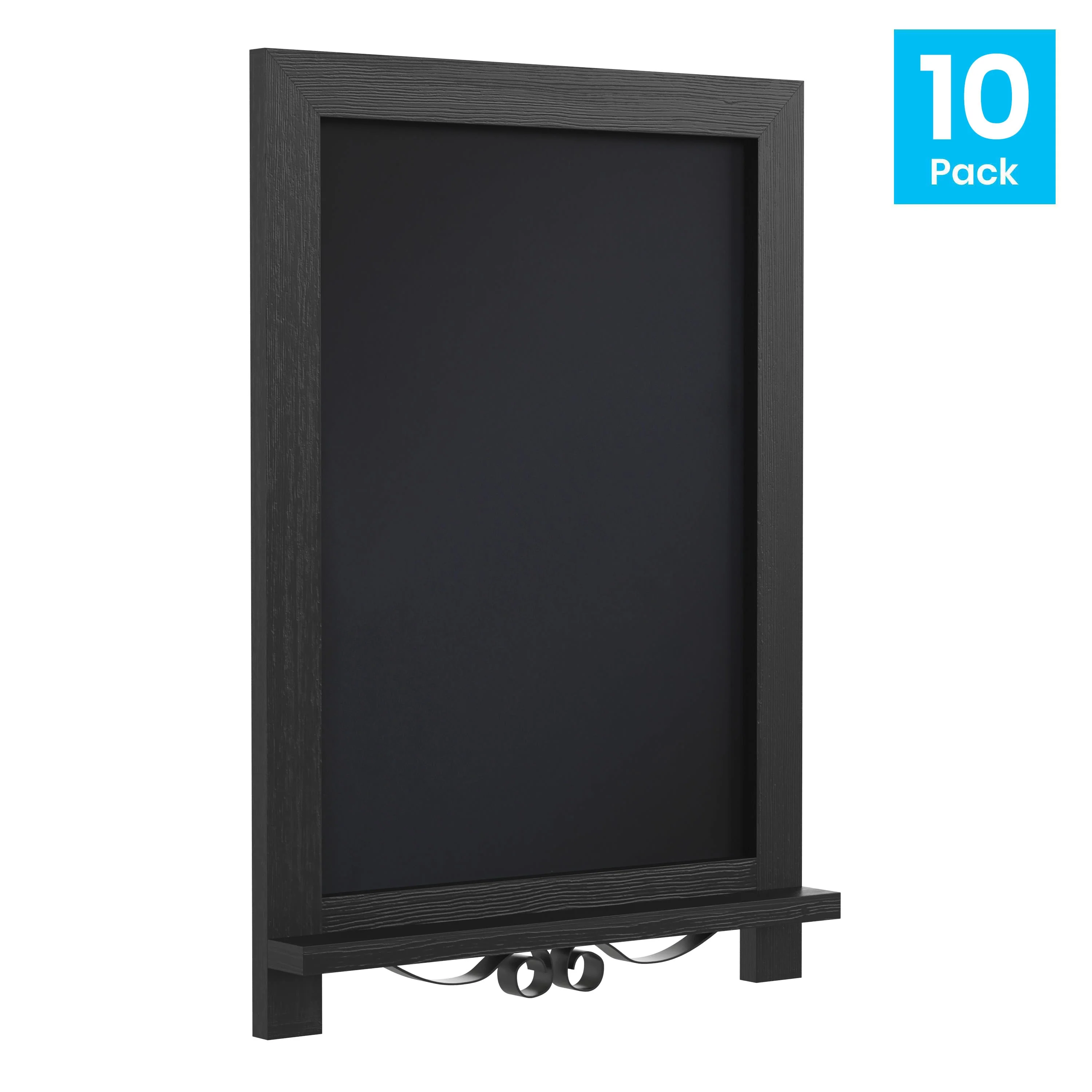 Canterbury Tabletop Magnetic Chalkboards Sign with Metal Scrolled Legs, Hanging Wall Chalkboards, Countertop Memo Board - Image 15