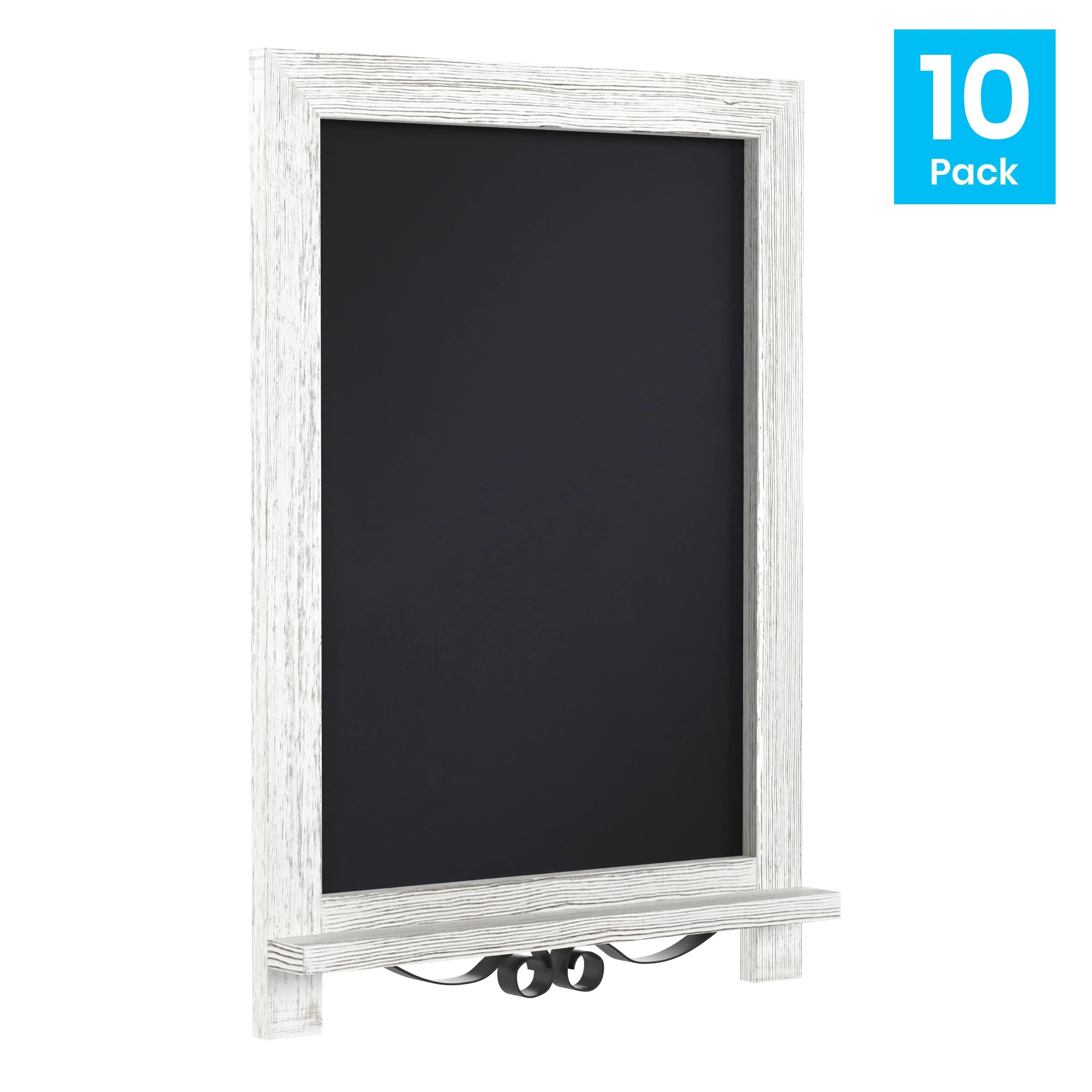 Canterbury Tabletop Magnetic Chalkboards Sign with Metal Scrolled Legs, Hanging Wall Chalkboards, Countertop Memo Board - Image 41