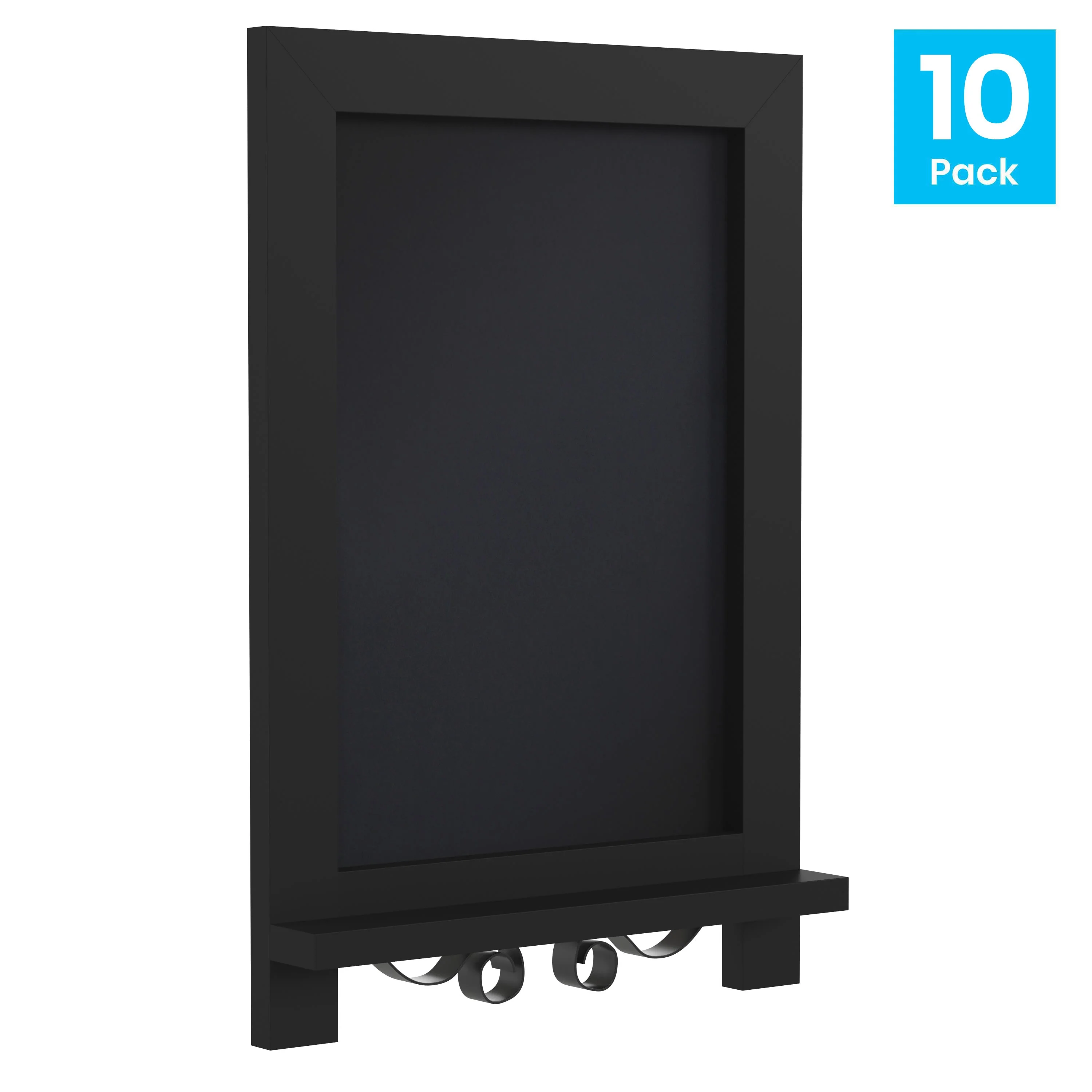 Canterbury Tabletop Magnetic Chalkboards Sign with Metal Scrolled Legs, Hanging Wall Chalkboards, Countertop Memo Board - Image 54