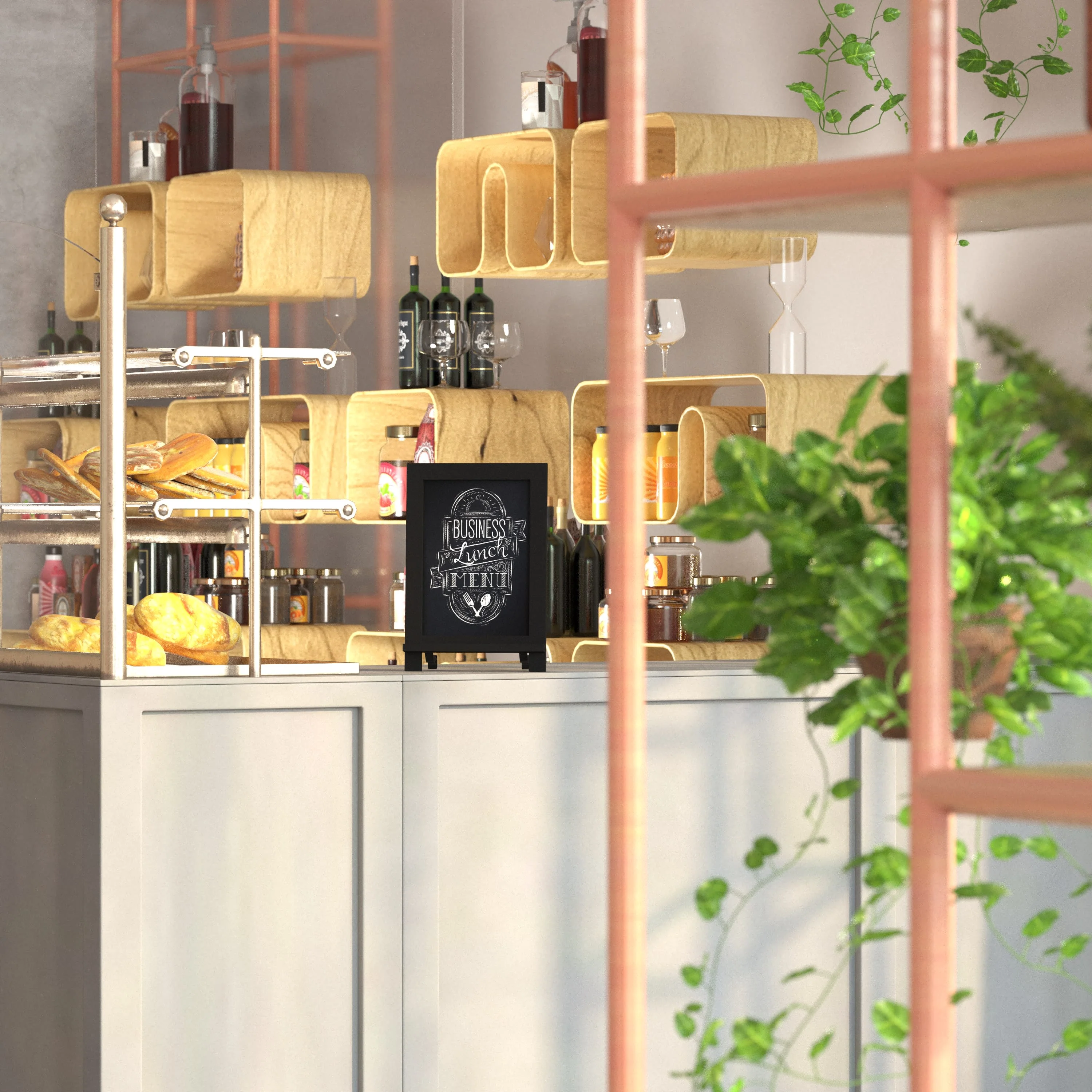 Canterbury Tabletop Magnetic Chalkboards Sign with Metal Scrolled Legs, Hanging Wall Chalkboards, Countertop Memo Board - Image 59