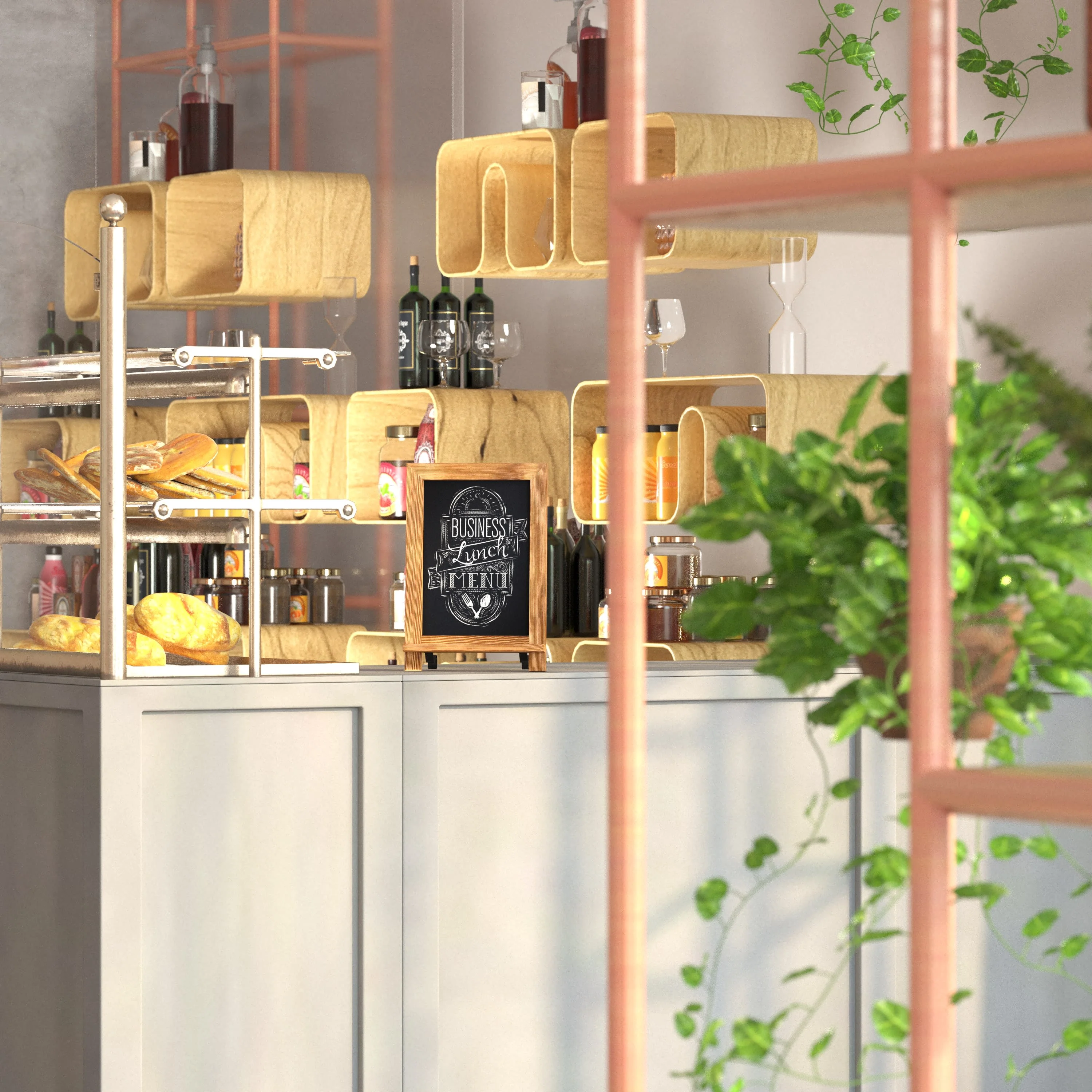 Canterbury Tabletop Magnetic Chalkboards Sign with Metal Scrolled Legs, Hanging Wall Chalkboards, Countertop Memo Board - Image 7