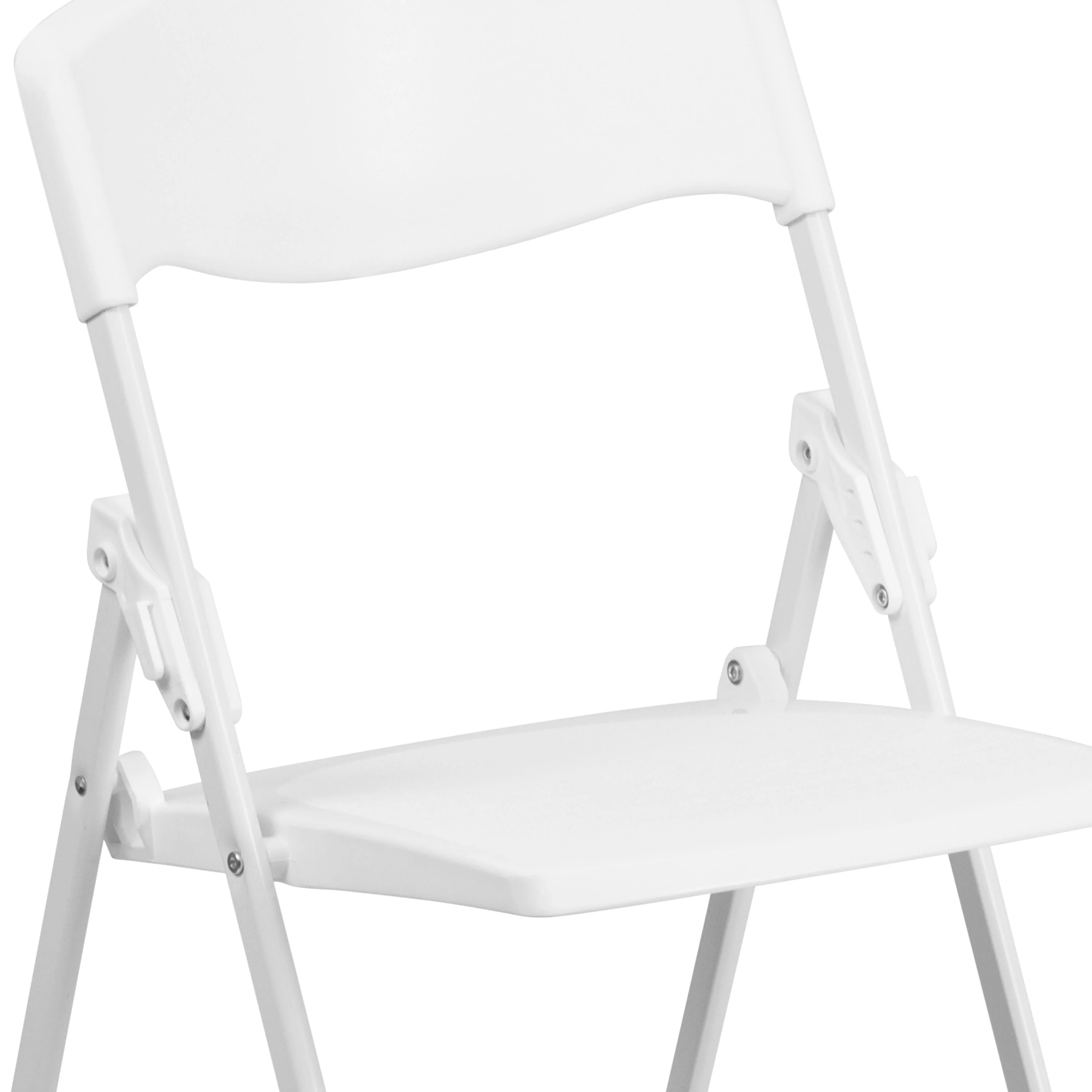 HERCULES Series 500 lb. Capacity Heavy Duty Plastic Folding Chair with Built-in Ganging Brackets - Image 17