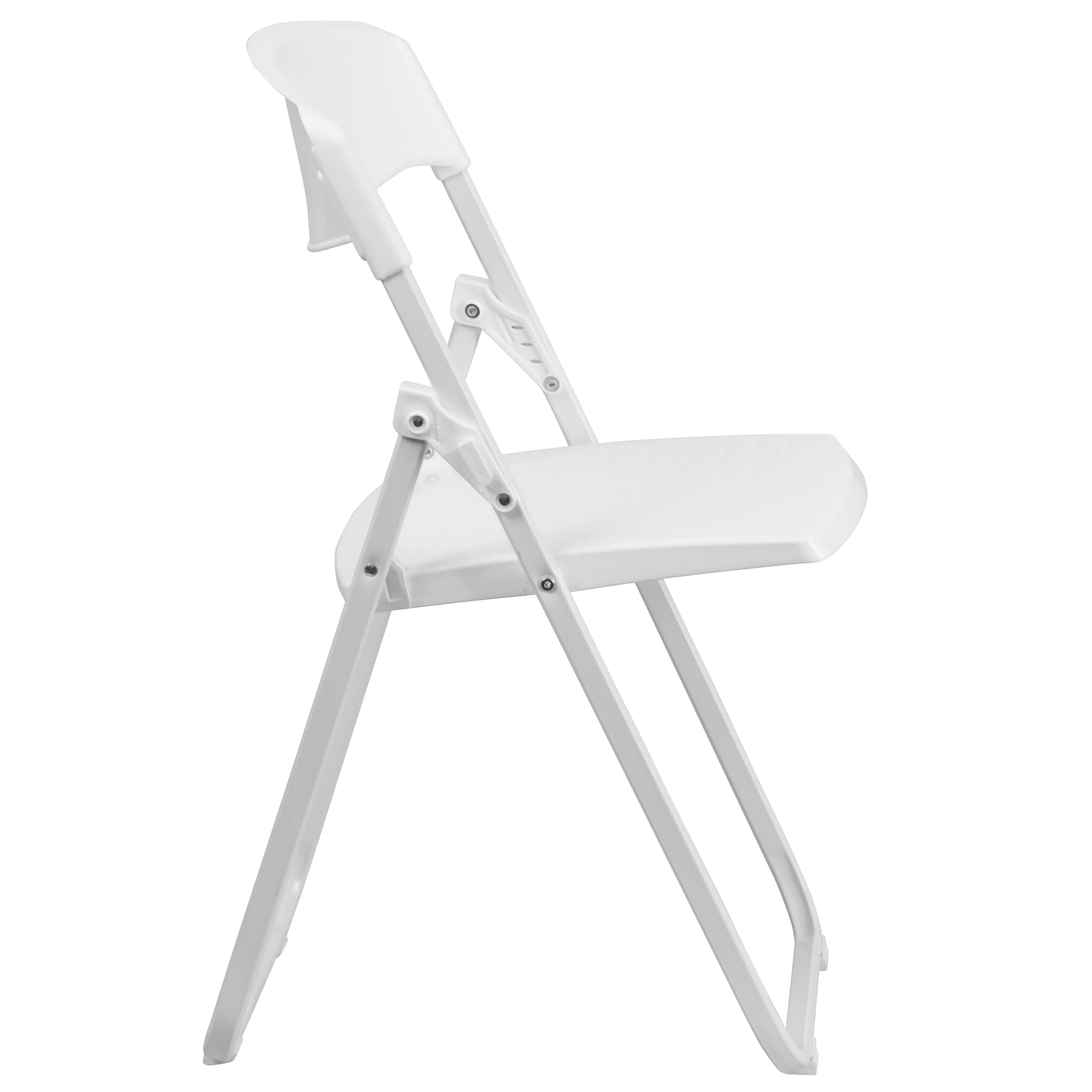 HERCULES Series 500 lb. Capacity Heavy Duty Plastic Folding Chair with Built-in Ganging Brackets - Image 21
