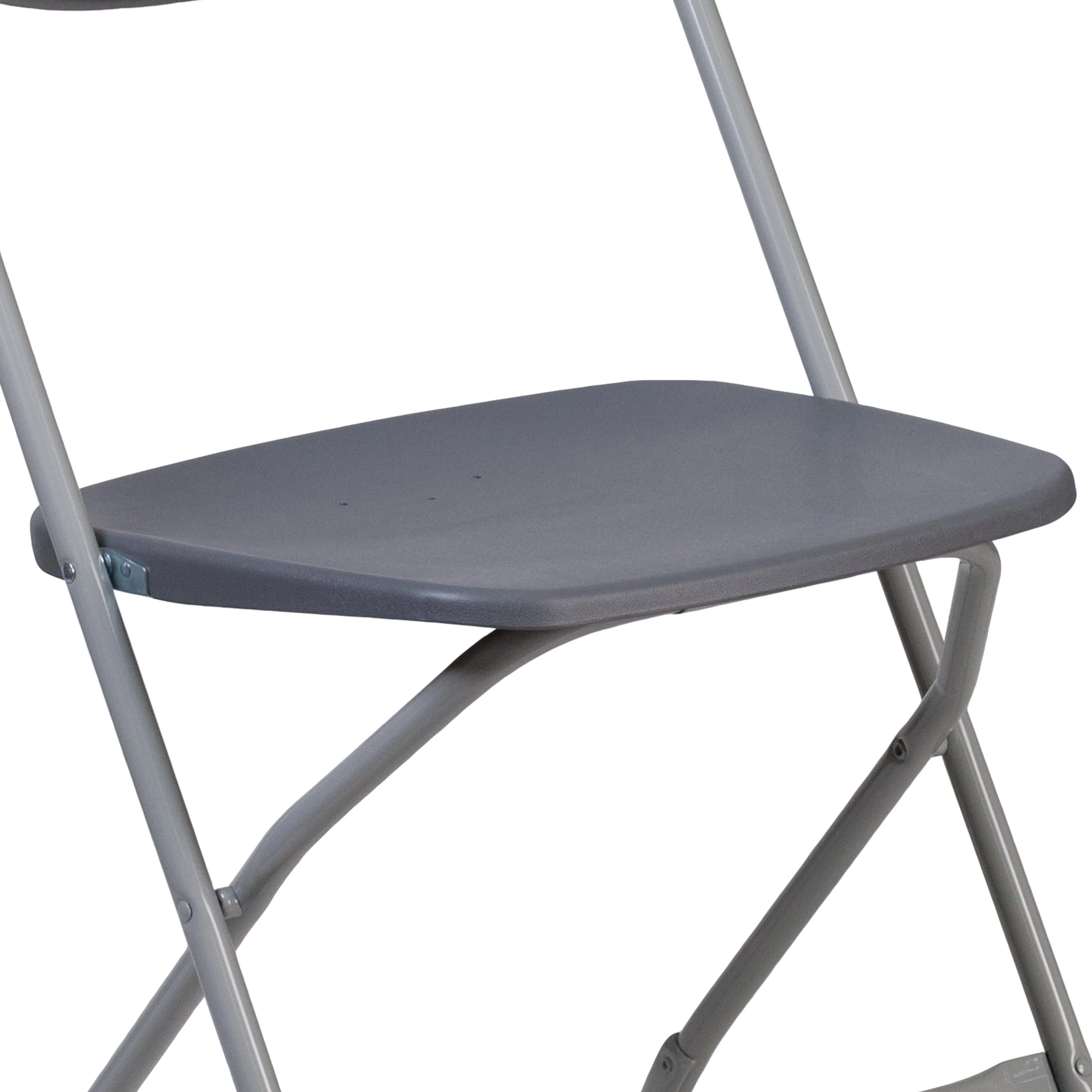 HERCULES Series 650 lb. Capacity Plastic Fan Back Folding Chair - Image 11