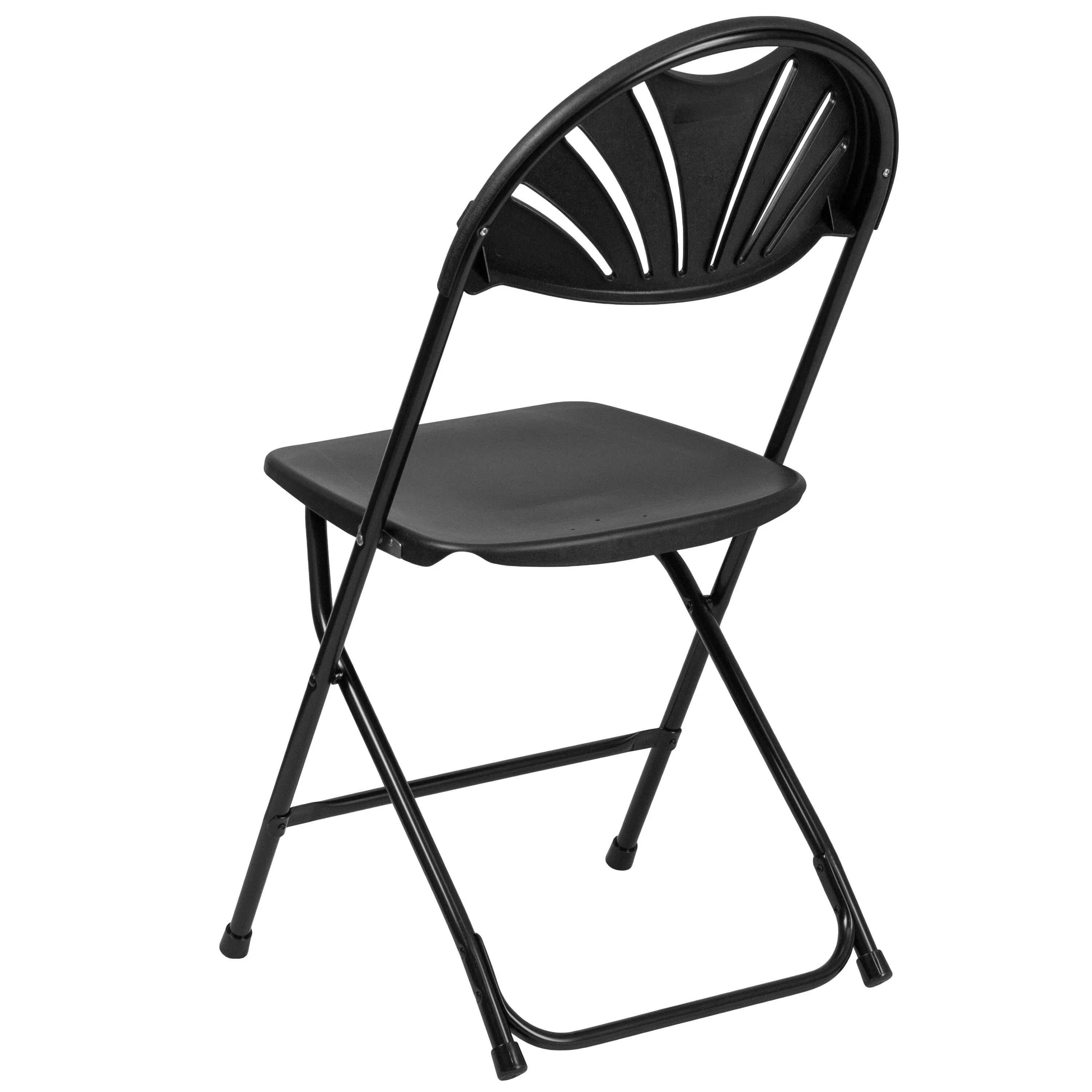 HERCULES Series 650 lb. Capacity Plastic Fan Back Folding Chair - Image 19