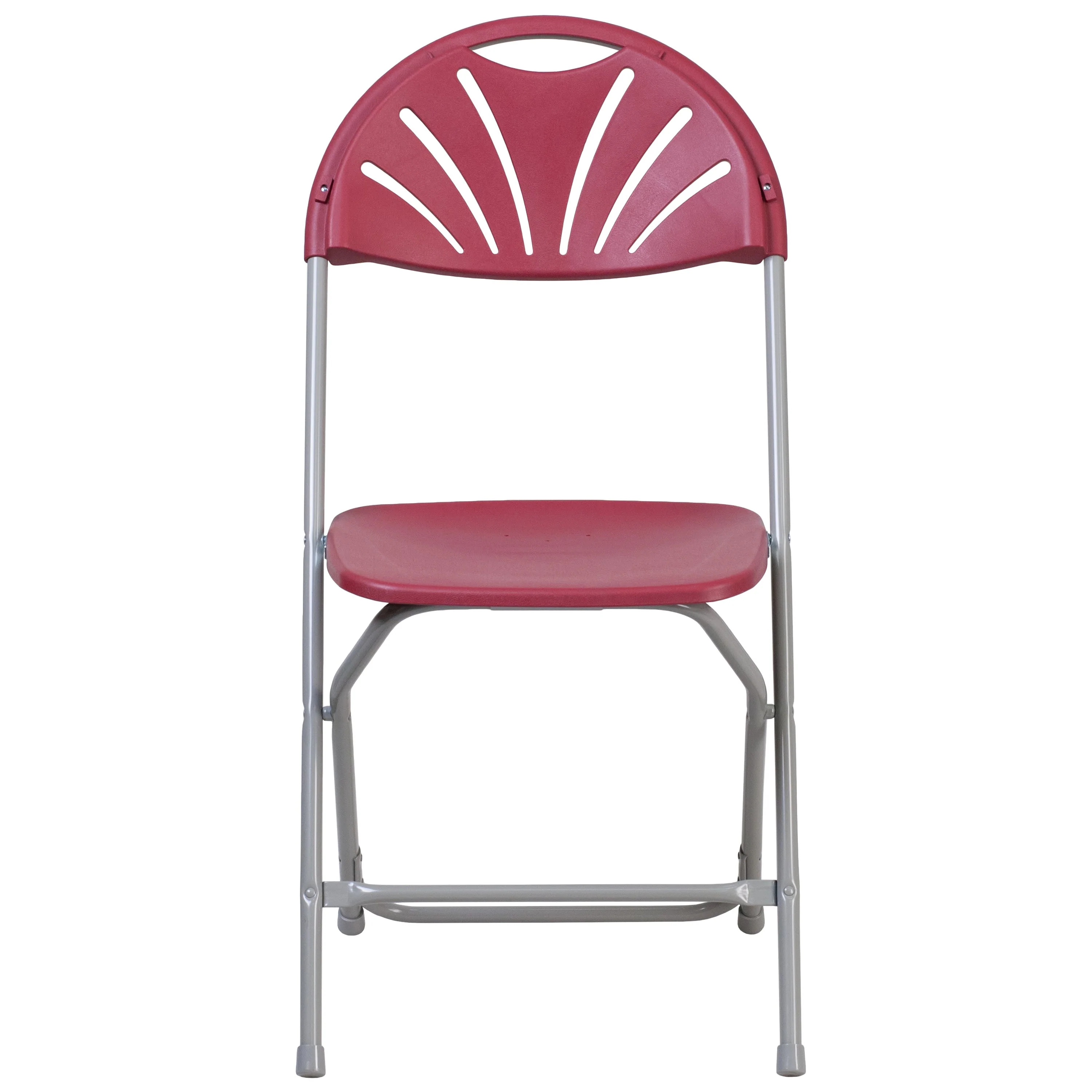 HERCULES Series 650 lb. Capacity Plastic Fan Back Folding Chair - Image 34