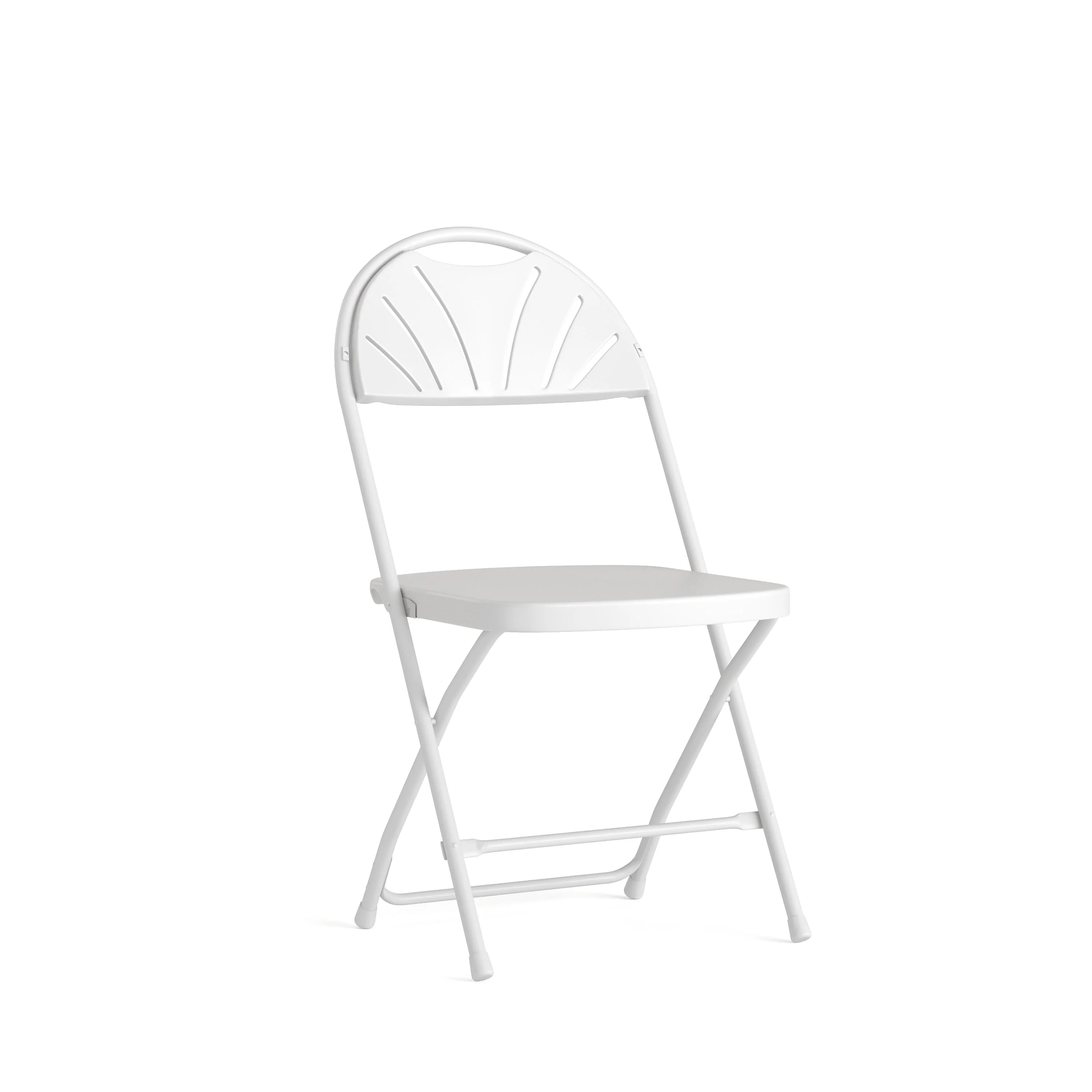 HERCULES Series 650 lb. Capacity Plastic Fan Back Folding Chair - Image 37