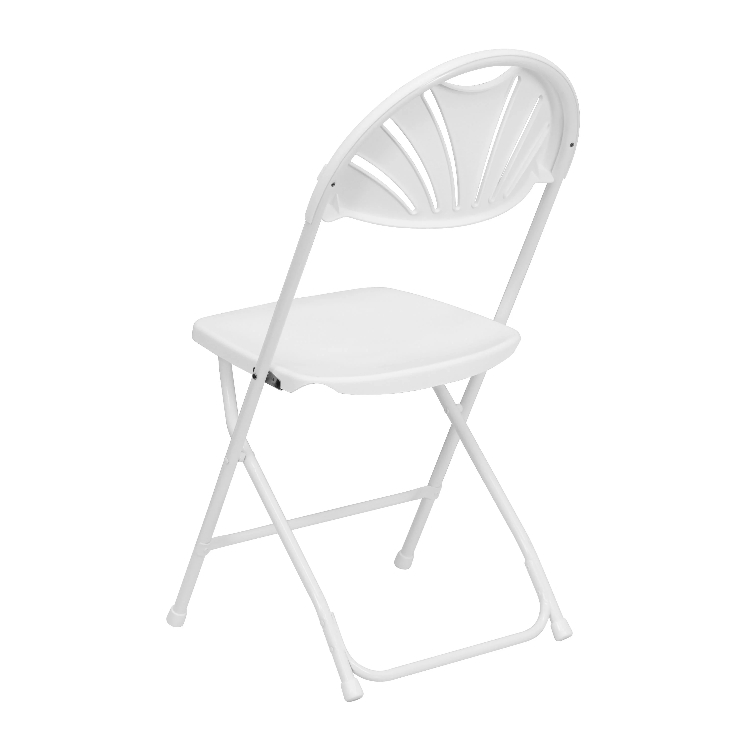 HERCULES Series 650 lb. Capacity Plastic Fan Back Folding Chair - Image 47