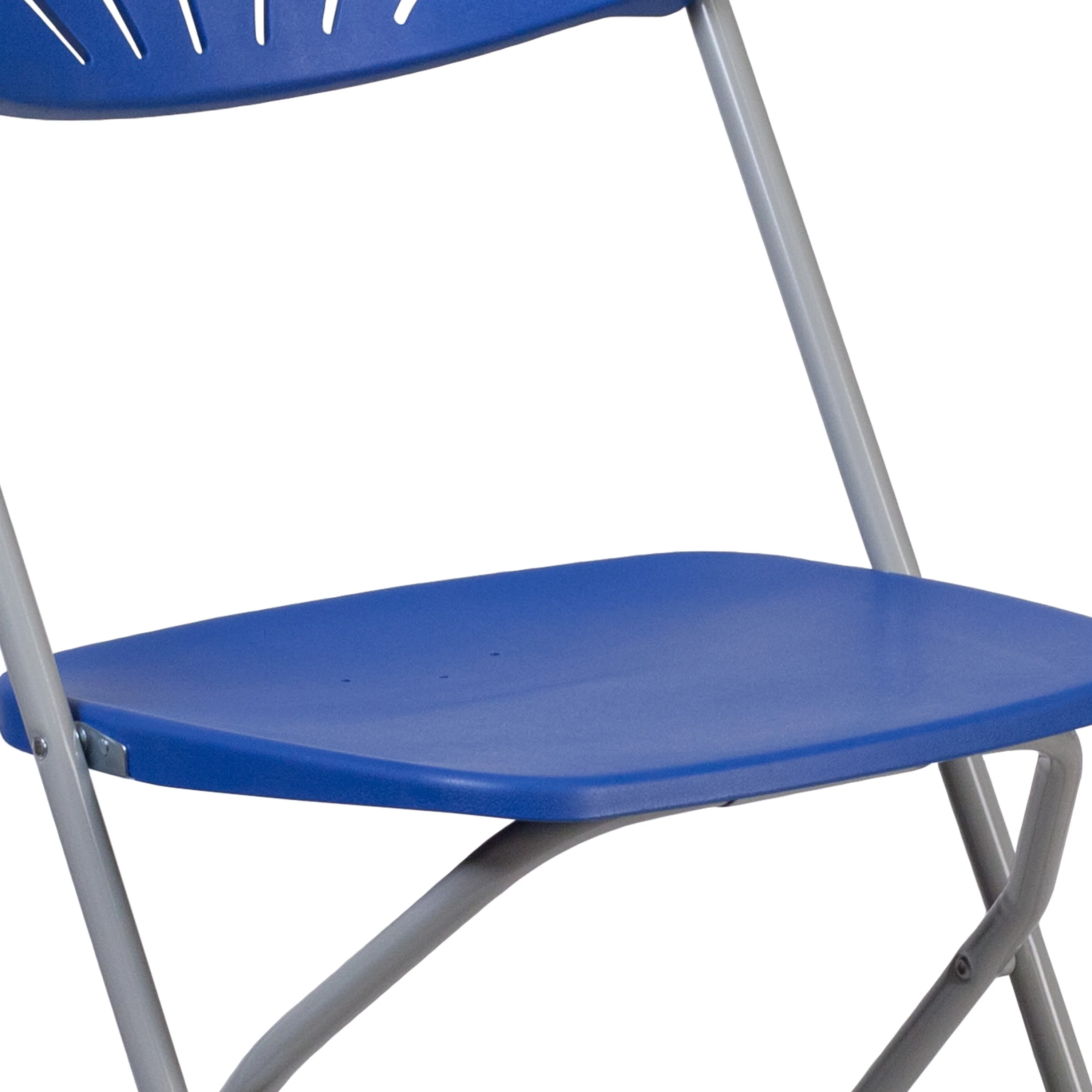 HERCULES Series 650 lb. Capacity Plastic Fan Back Folding Chair - Image 63