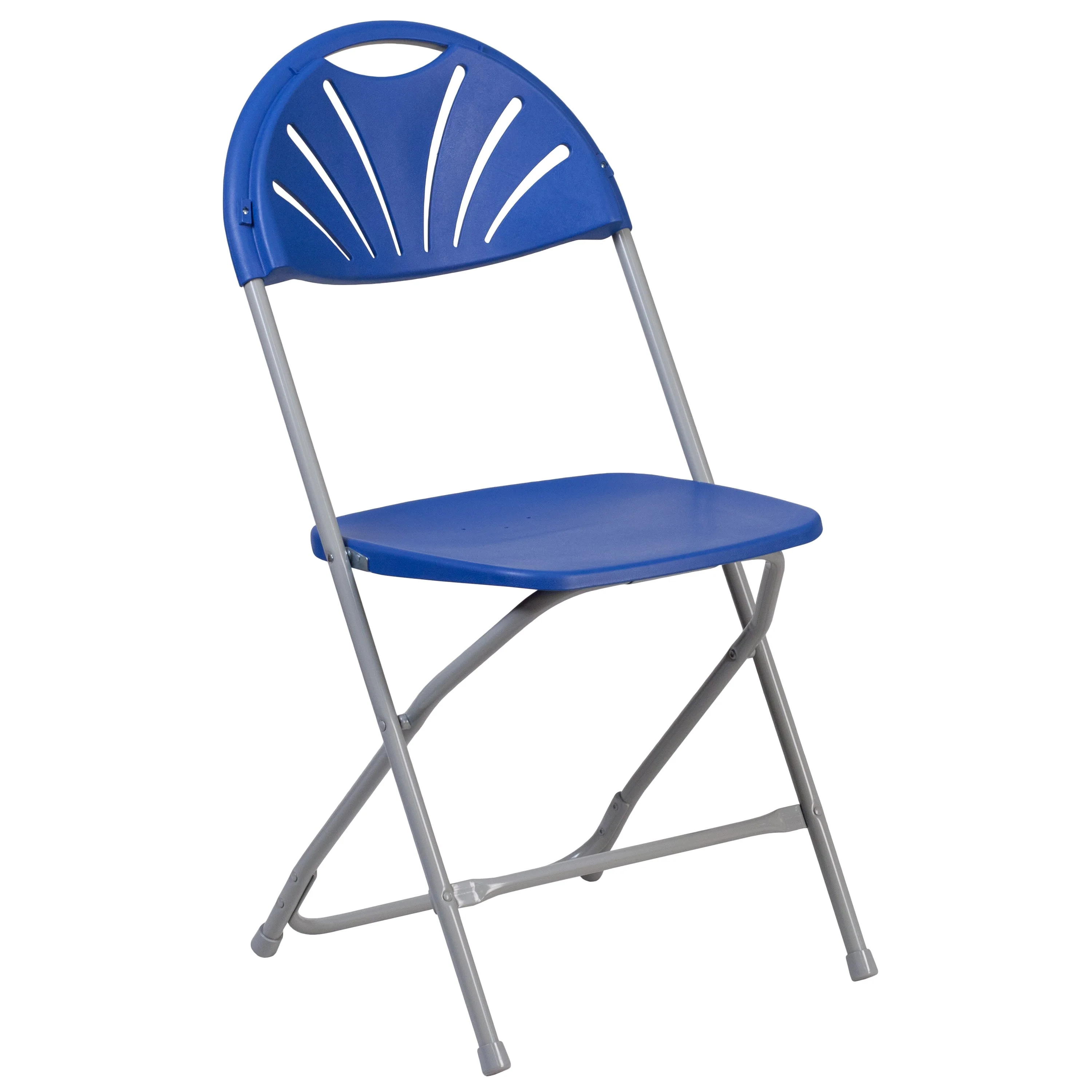 HERCULES Series 650 lb. Capacity Plastic Fan Back Folding Chair - Image 69