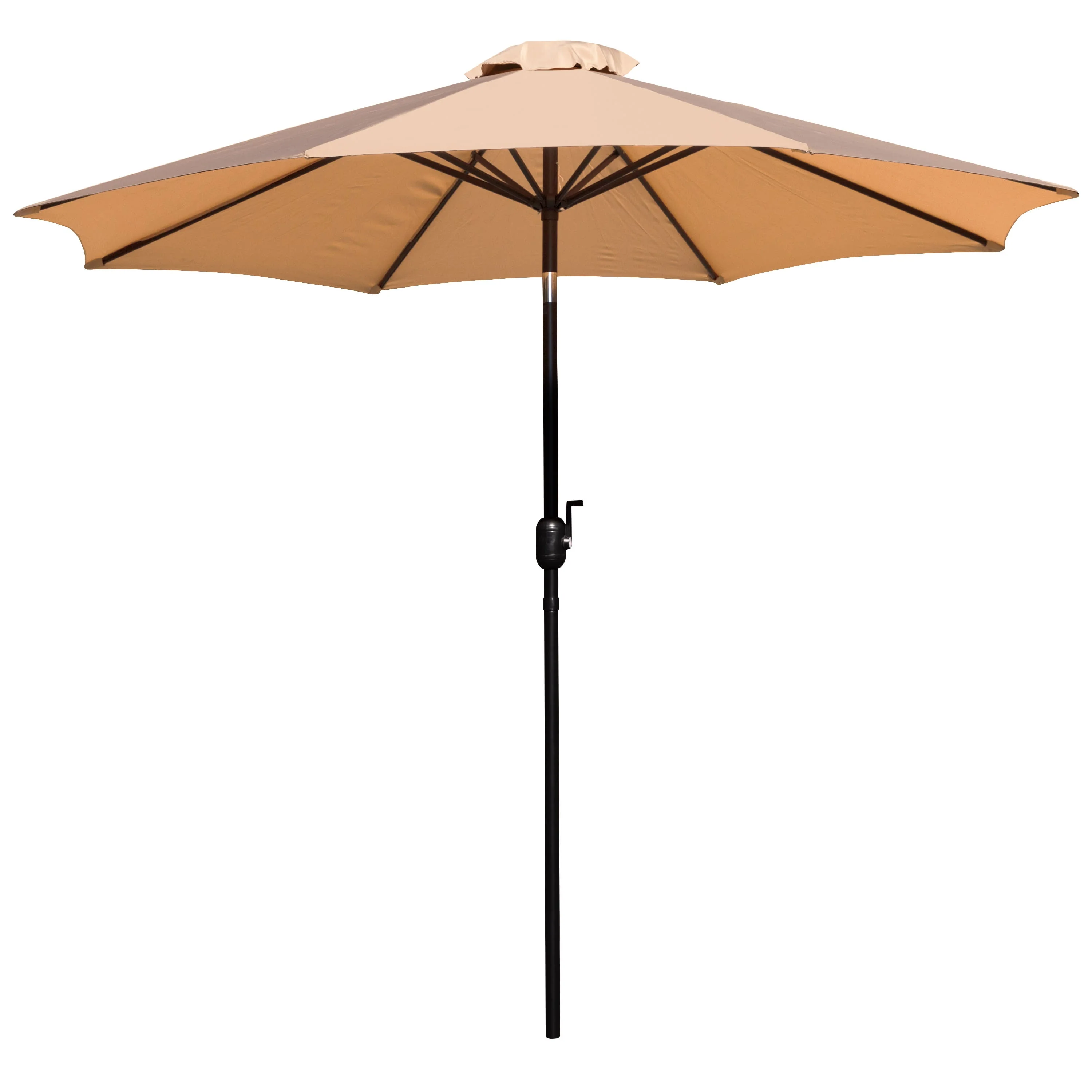 Kona 9 FT Round Umbrella with 1.5" Diameter Aluminum Pole with Crank and Tilt Function - Image 25