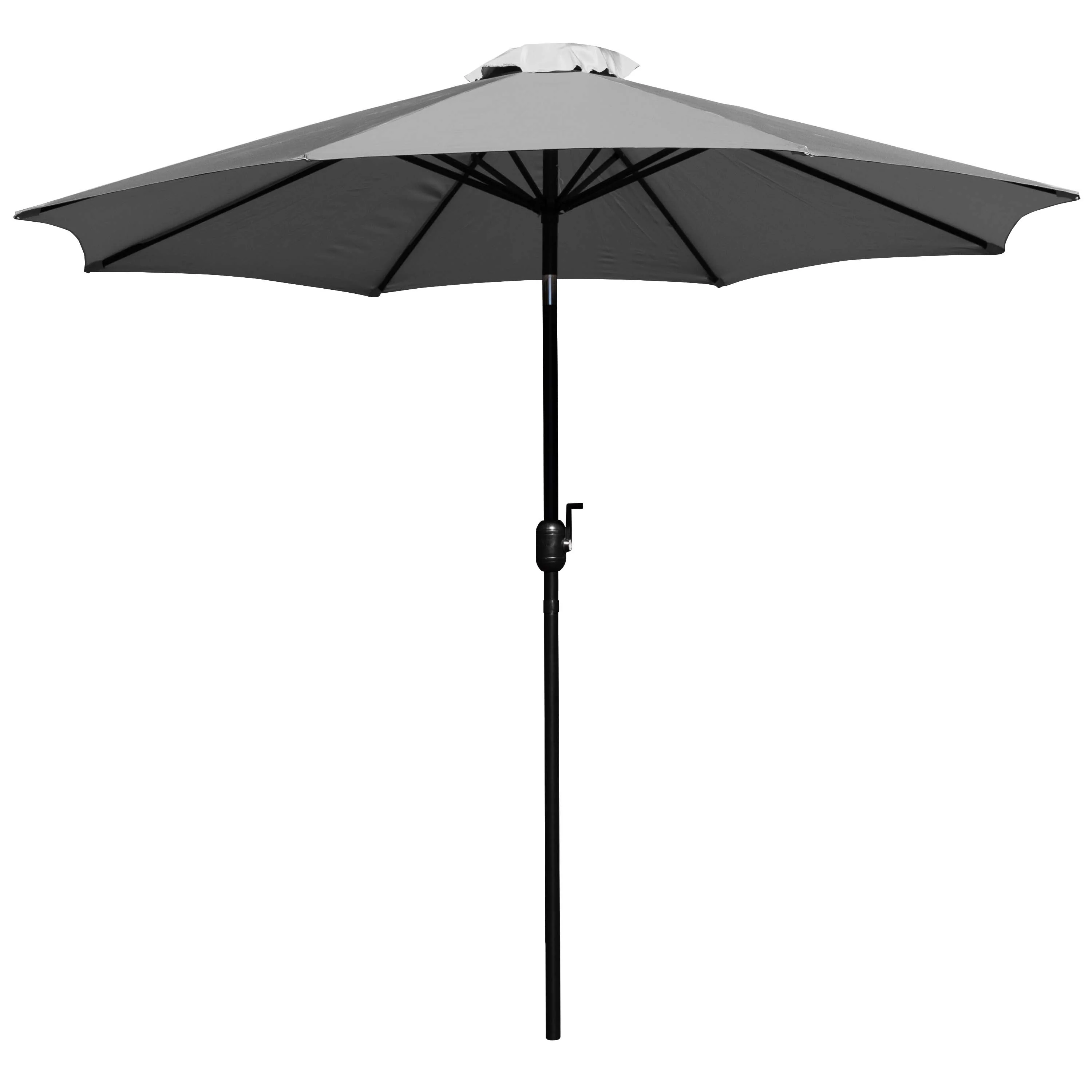 Kona 9 FT Round Umbrella with 1.5" Diameter Aluminum Pole with Crank and Tilt Function - Image 49