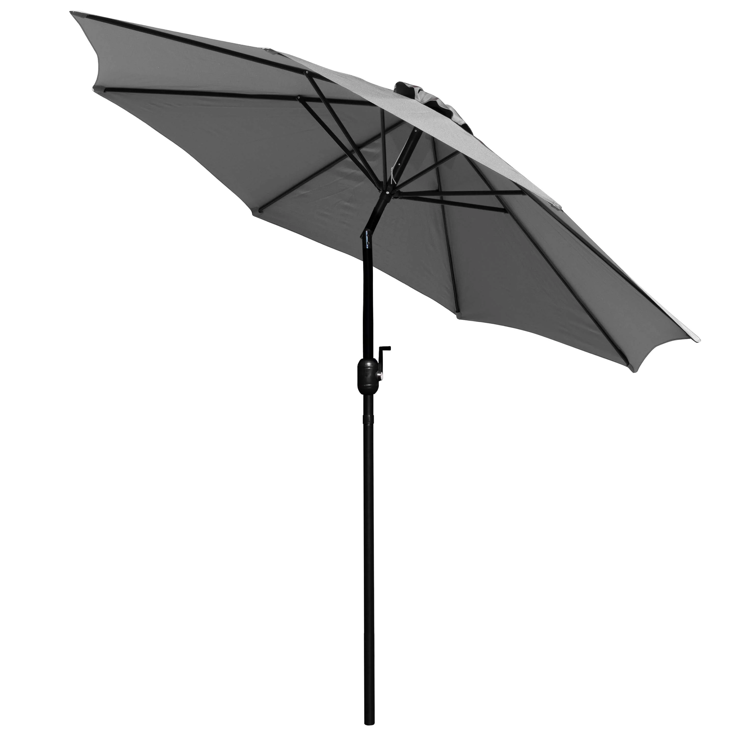 Kona 9 FT Round Umbrella with 1.5" Diameter Aluminum Pole with Crank and Tilt Function - Image 56