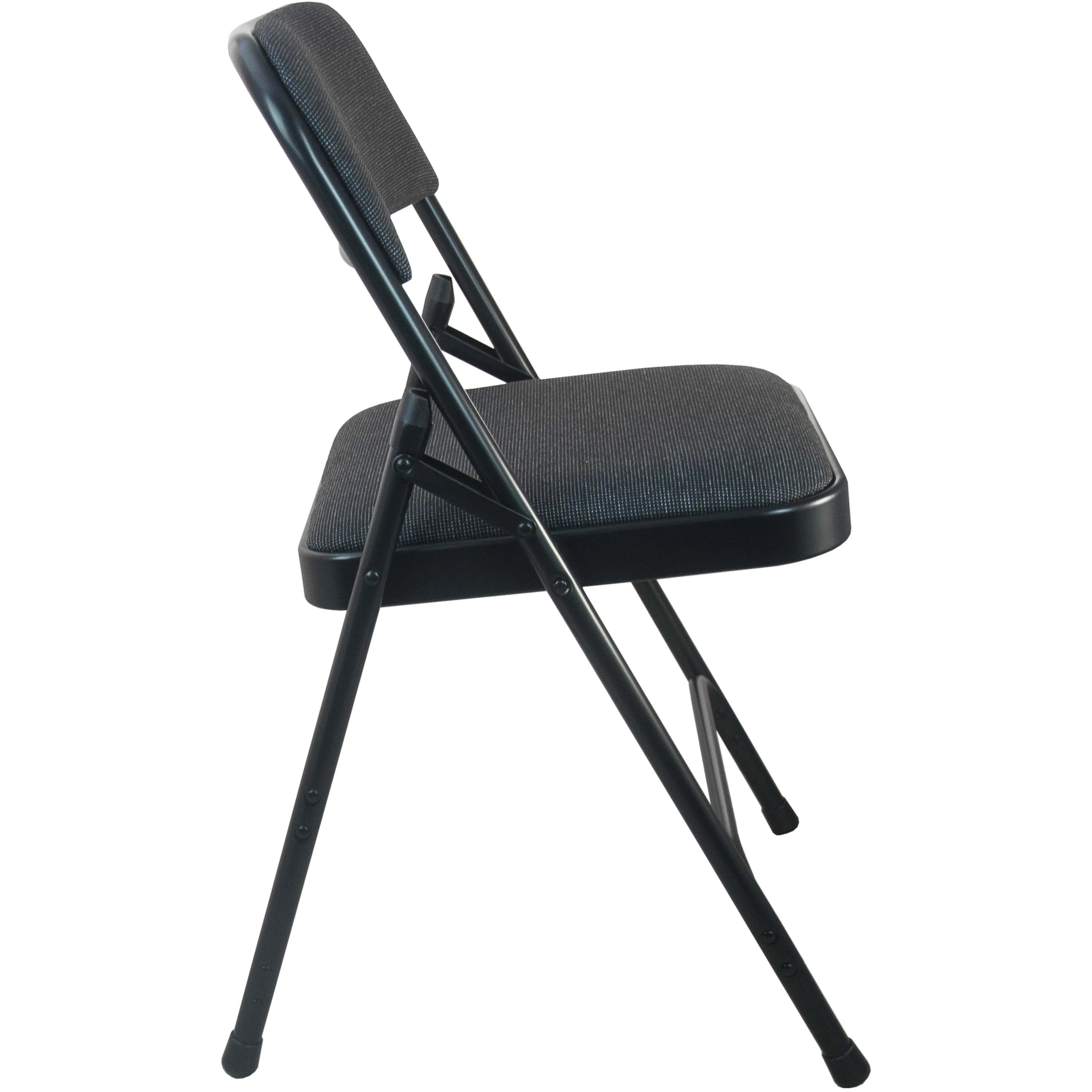 Advantage Padded Metal Folding Chair - Fabric Seat - Image 10
