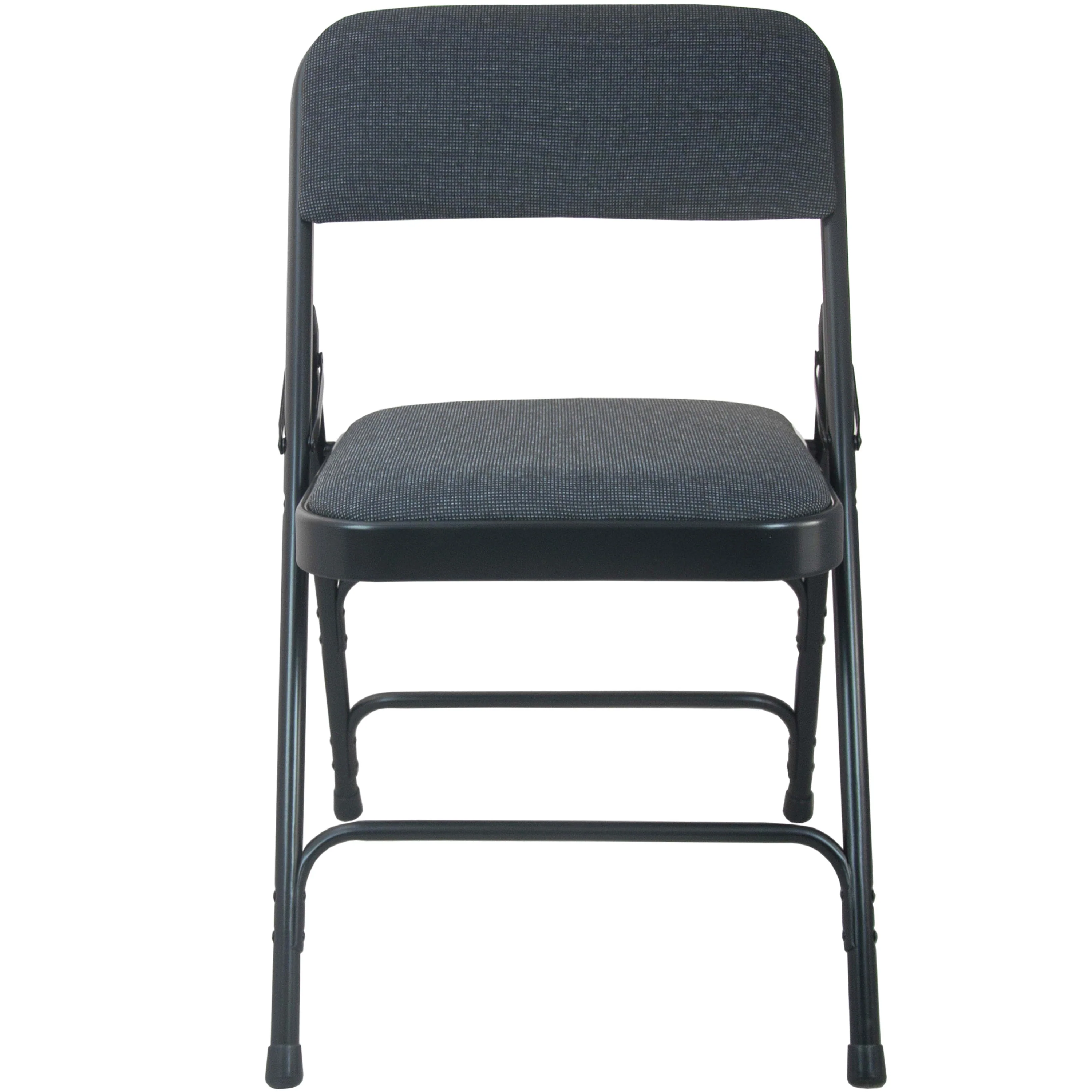 Advantage Padded Metal Folding Chair - Fabric Seat - Image 11