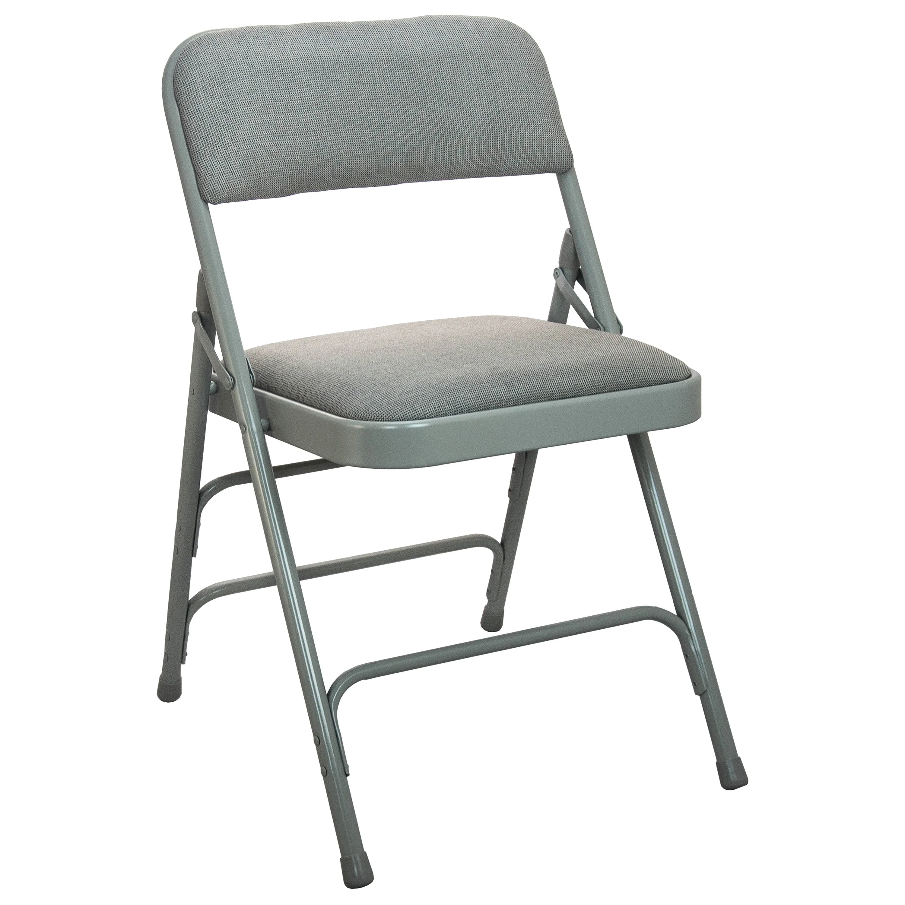 Advantage Padded Metal Folding Chair - Fabric Seat - Image 13