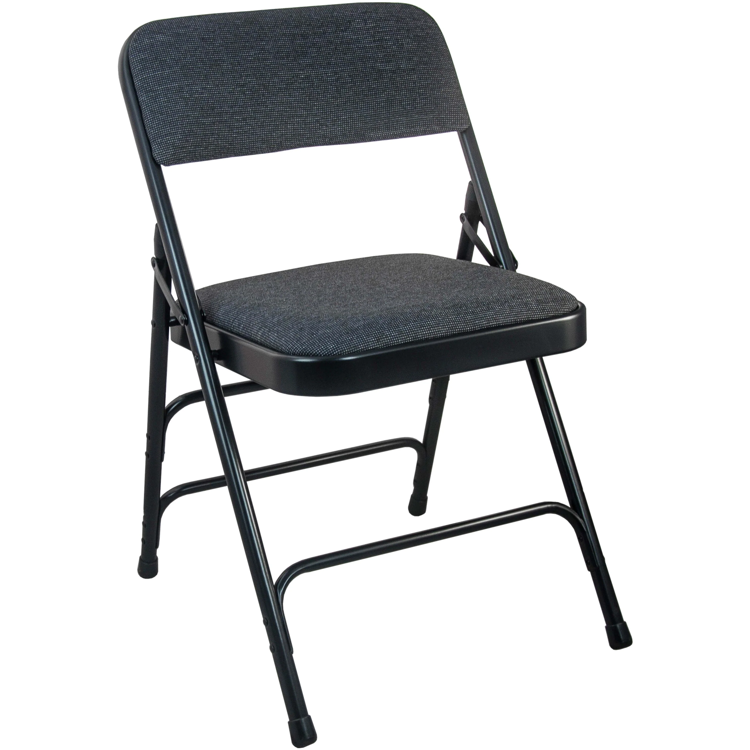 Advantage Padded Metal Folding Chair - Fabric Seat - Image 14