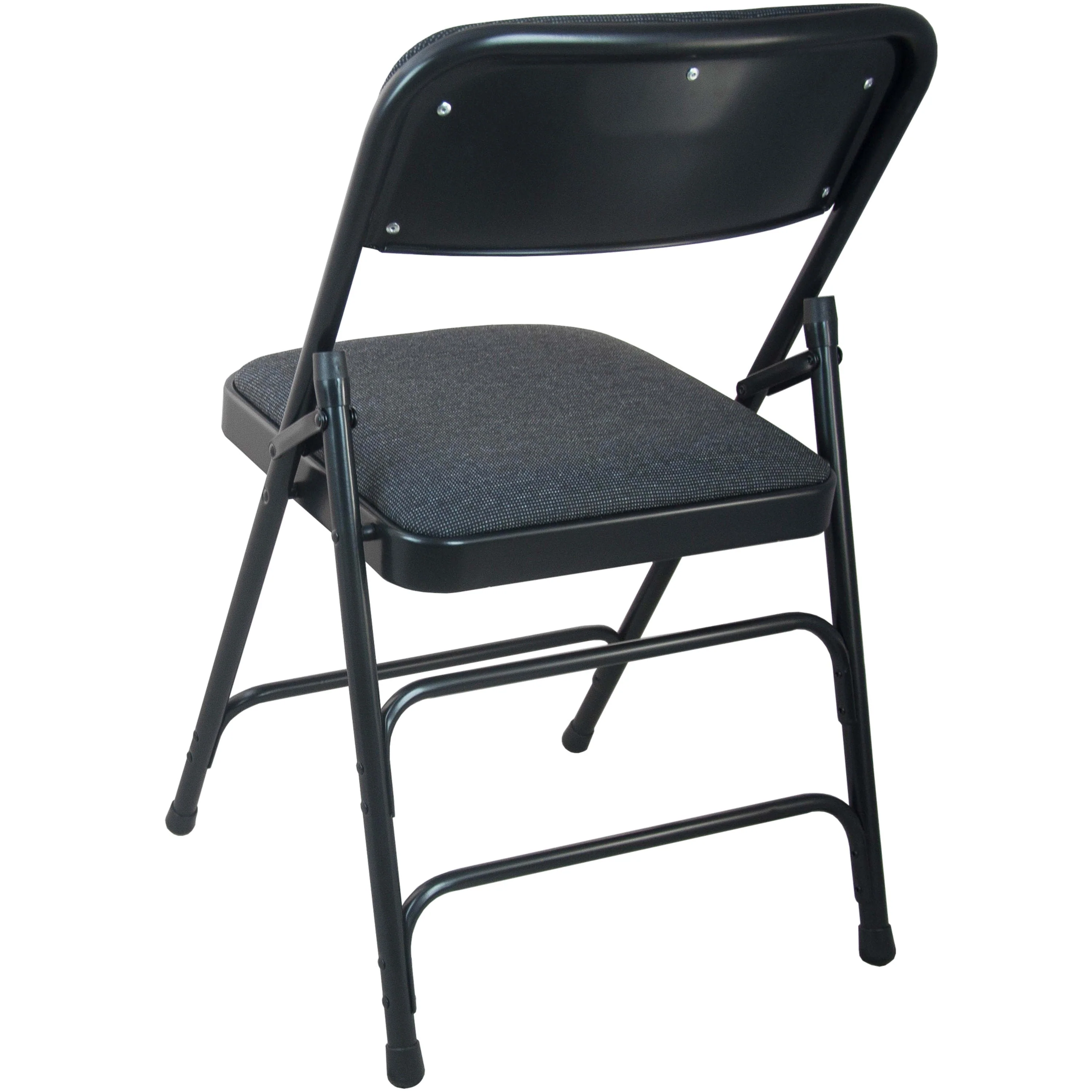 Advantage Padded Metal Folding Chair - Fabric Seat - Image 8