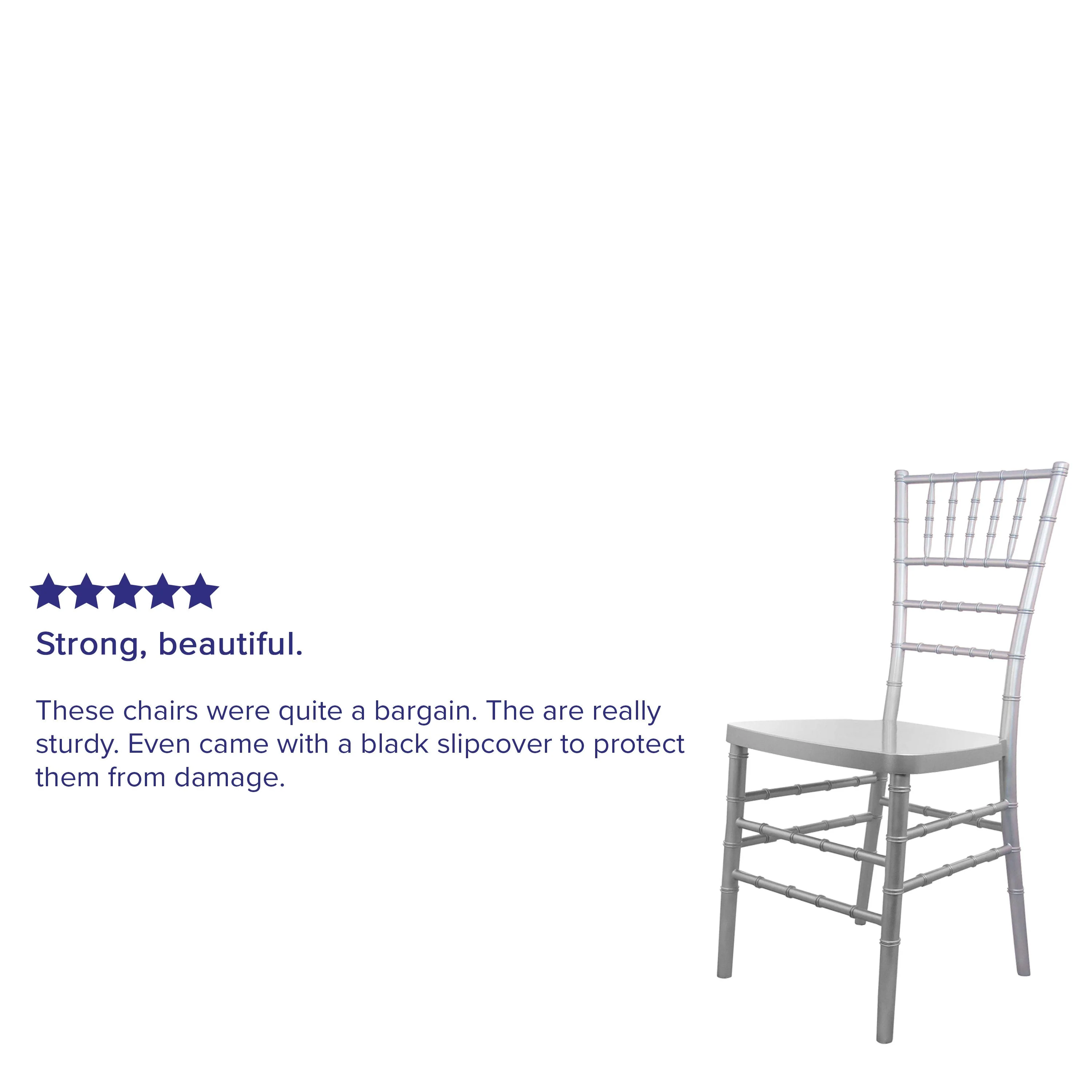 Advantage Resin Steel Core Chiavari Chair with Free Cushion - Image 14