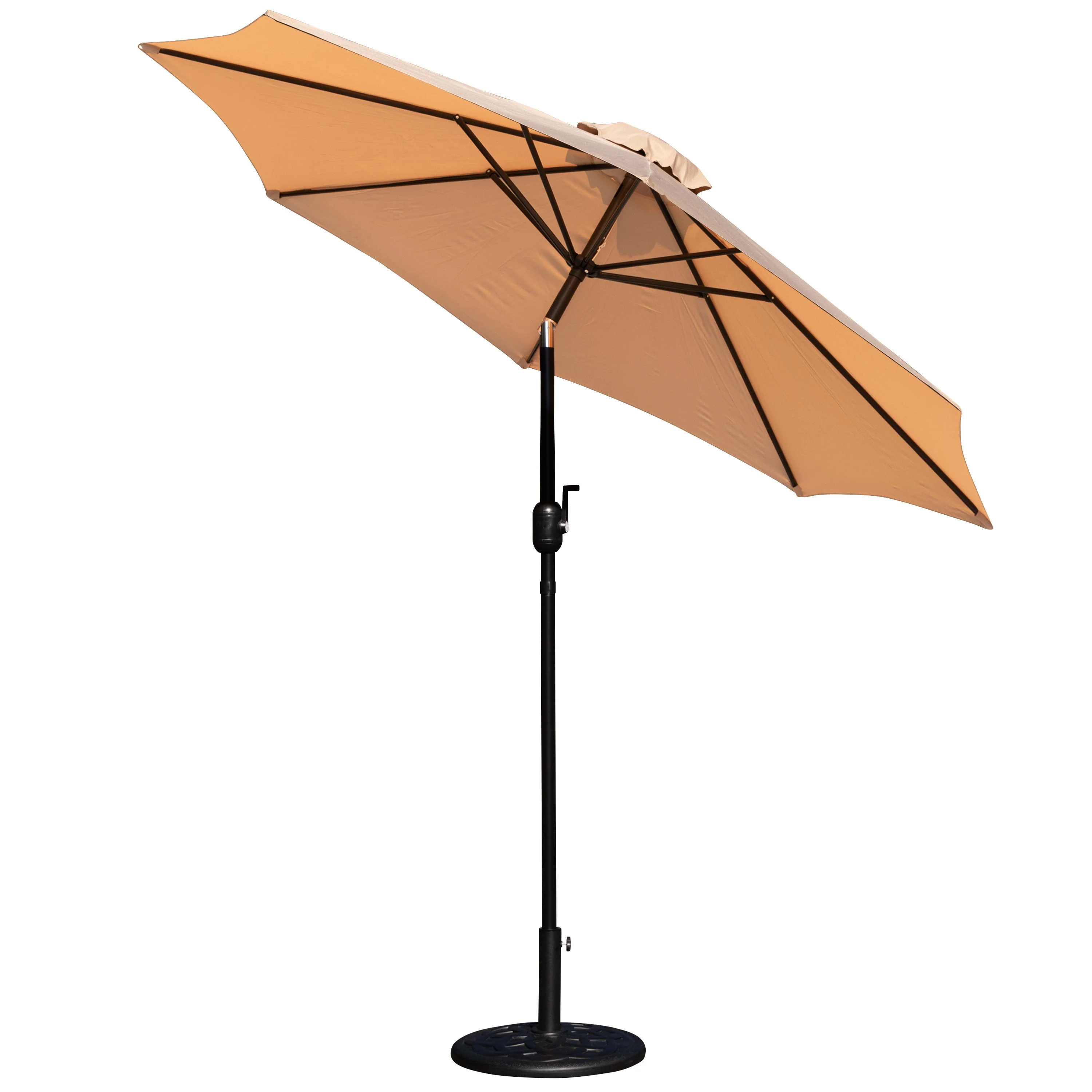 Kona9 FT Round Umbrella with Crank and Tilt Function and Standing Umbrella Base - Image 19
