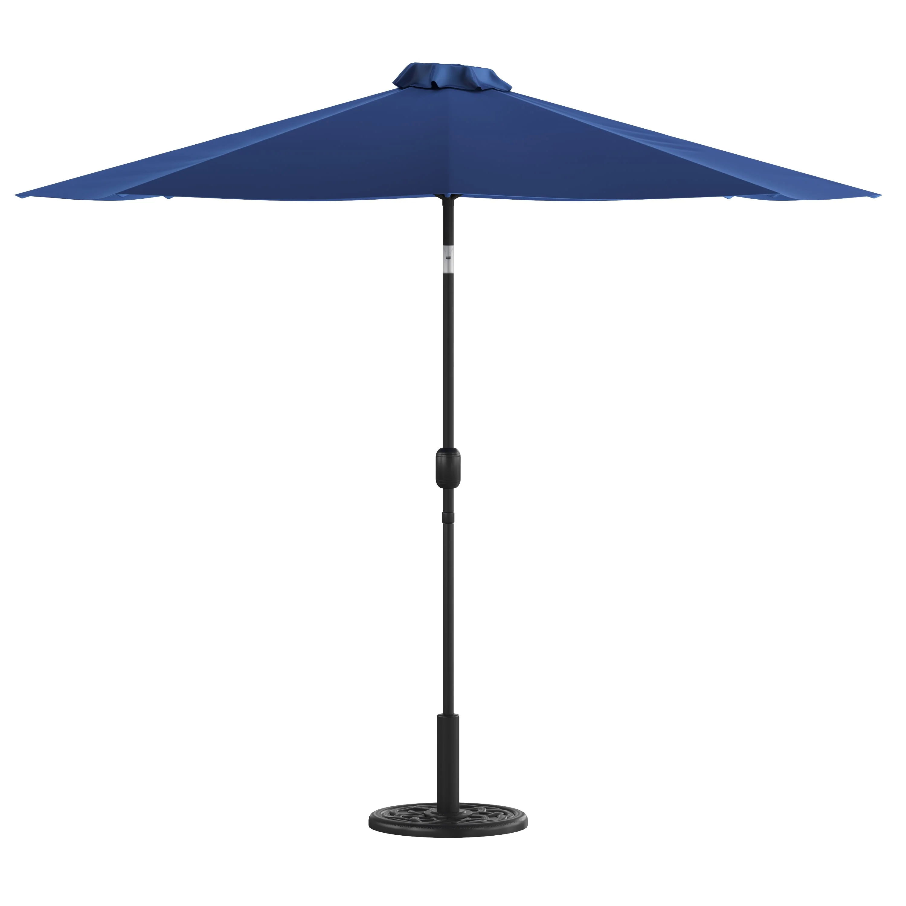 Kona9 FT Round Umbrella with Crank and Tilt Function and Standing Umbrella Base - Image 67
