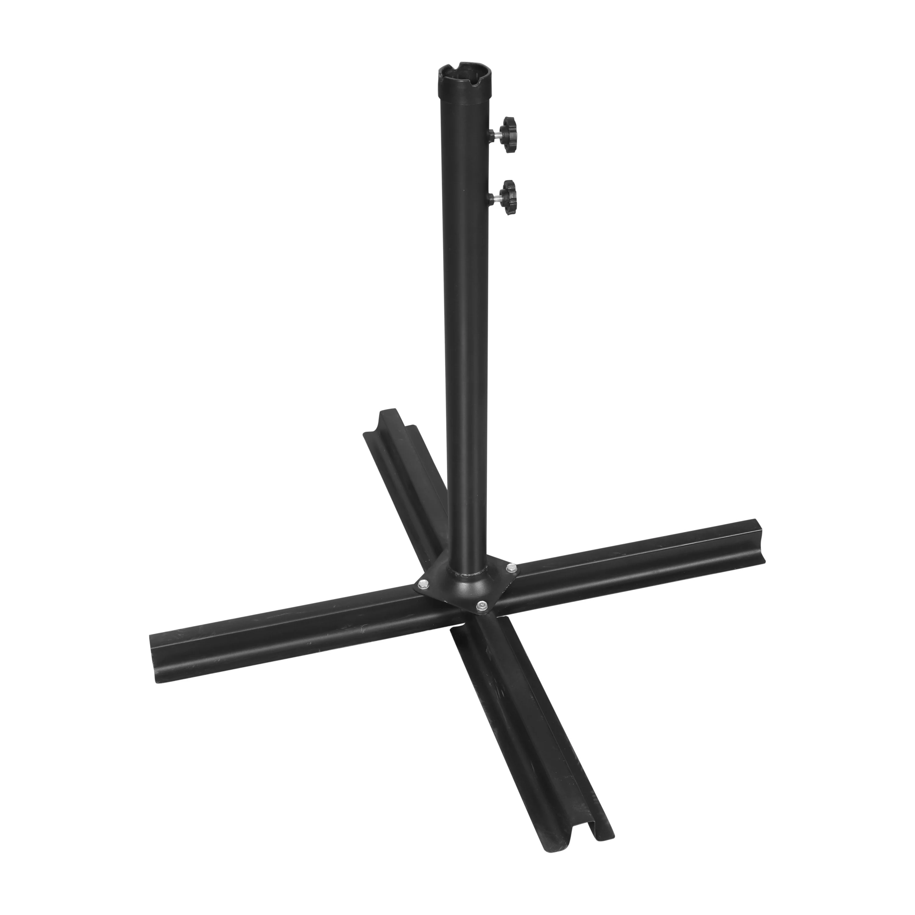 Sedona Commercial Grade 10ft Round Solar LED Cantilever Umbrella with Easy Lift and Tilt Function, Built in Cross Base - Image 23