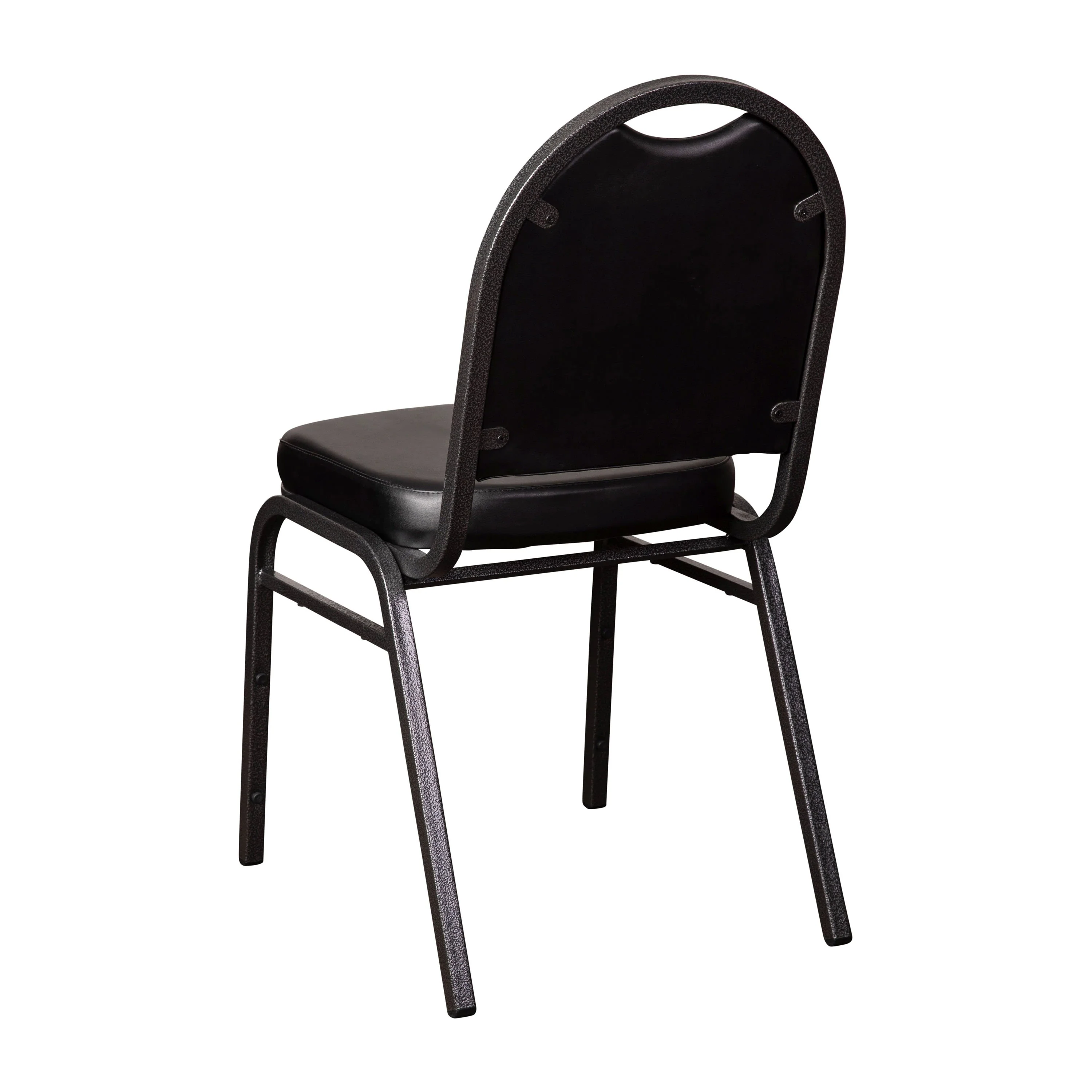 HERCULES Series Commercial Grade 500 LB. Capacity Dome Back Stacking Banquet Chair with Metal Frame - Image 20