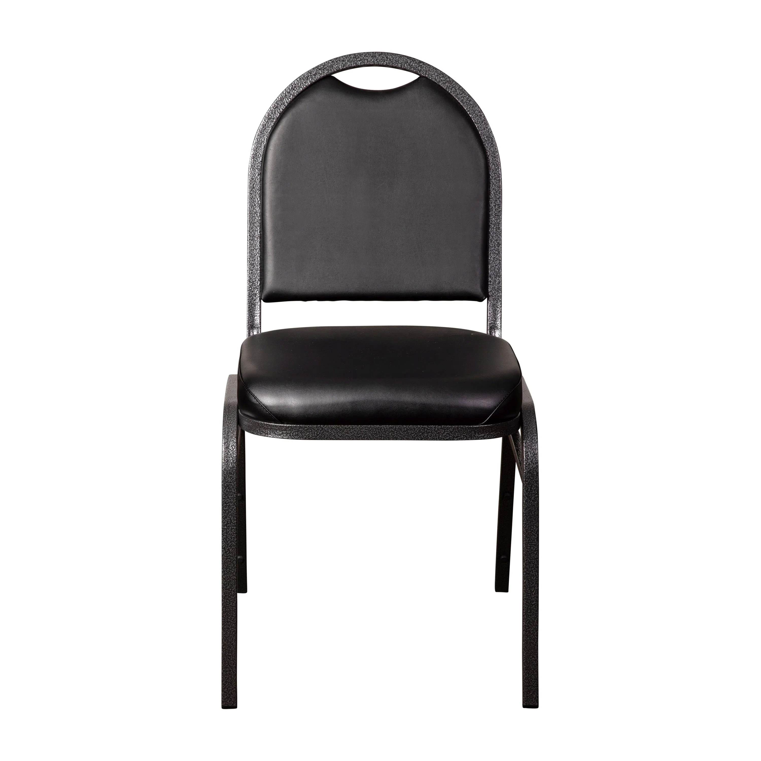 HERCULES Series Commercial Grade 500 LB. Capacity Dome Back Stacking Banquet Chair with Metal Frame - Image 23