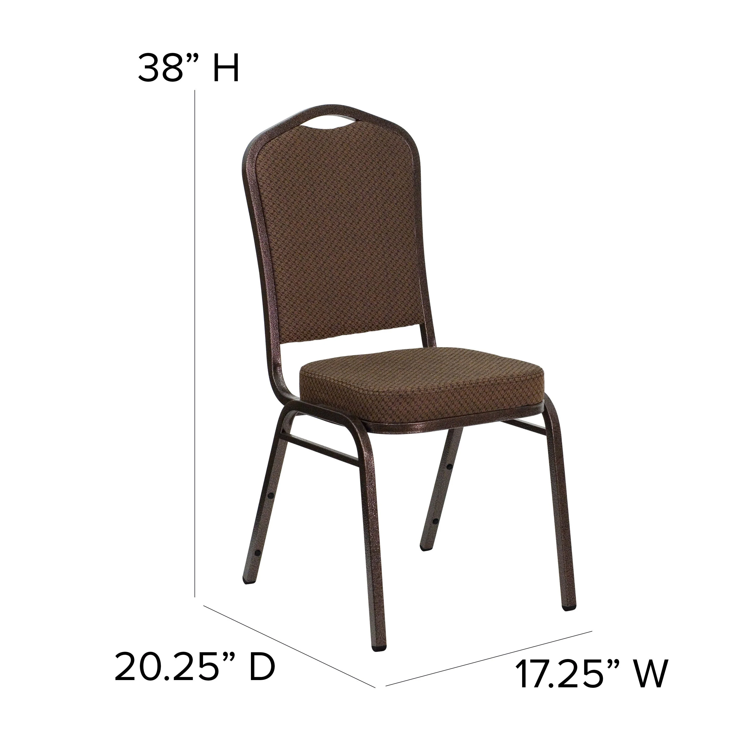 HERCULES Series Crown Back Stacking Banquet Chair - Image 102