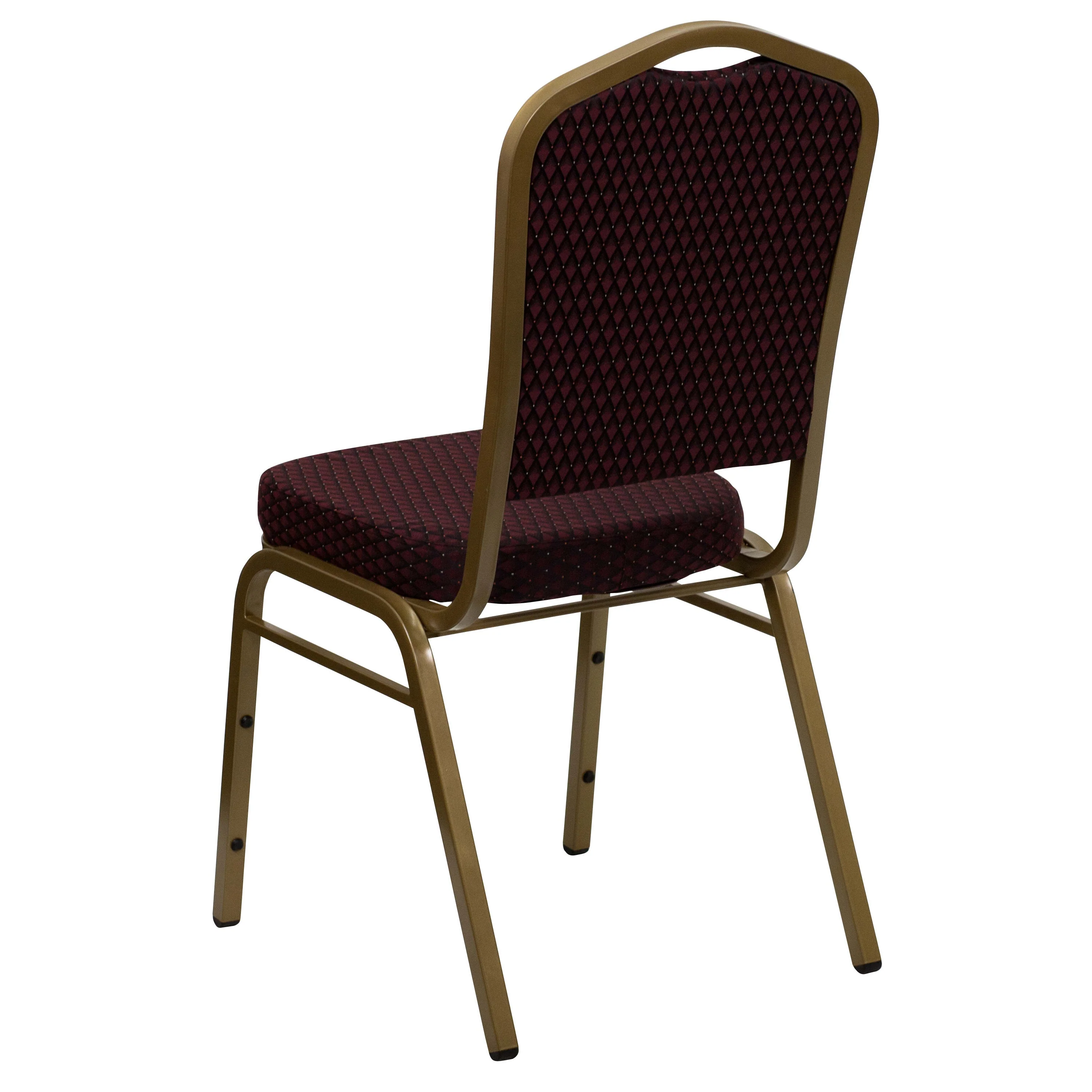 HERCULES Series Crown Back Stacking Banquet Chair - Image 6