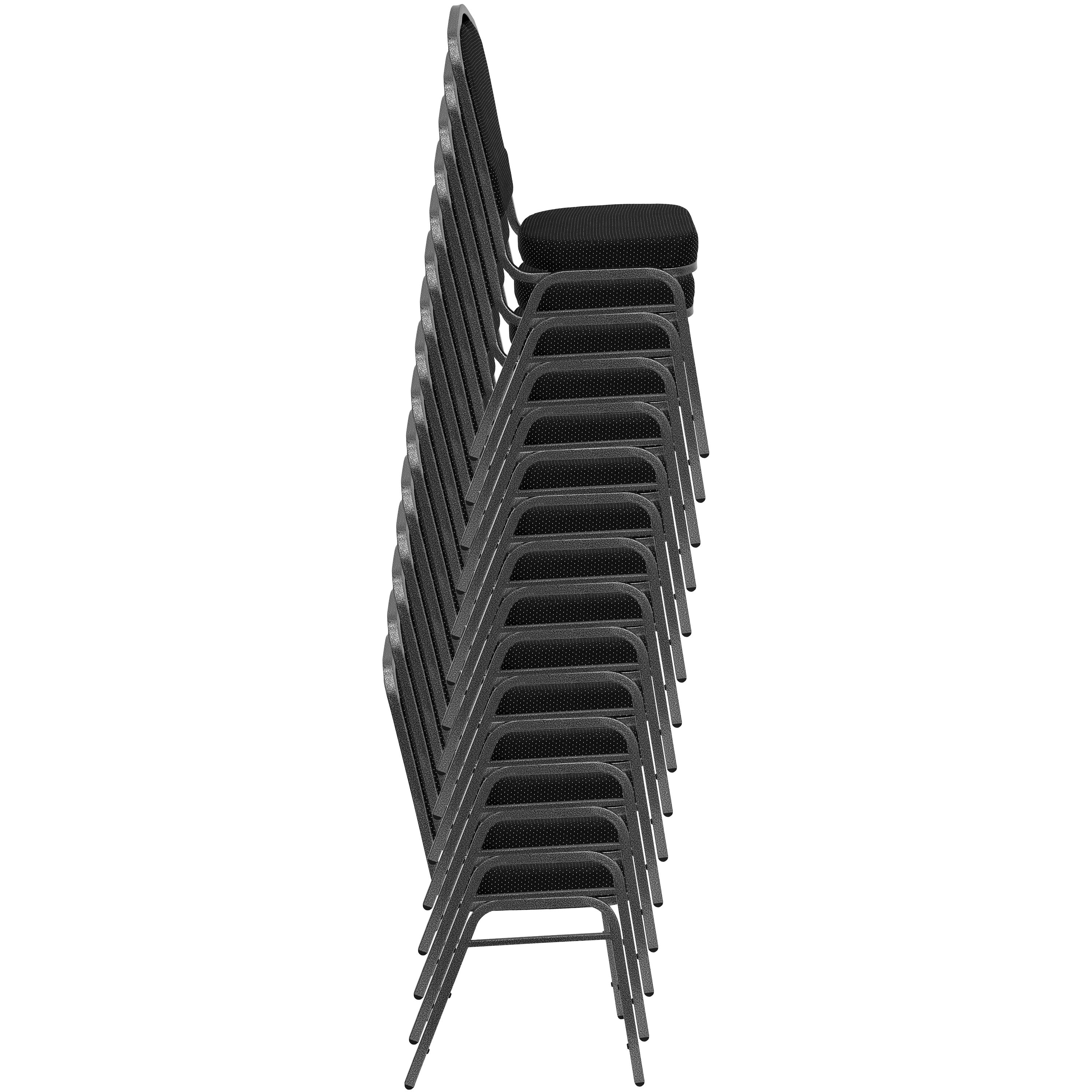 HERCULES Series Crown Back Stacking Banquet Chair - Image 72