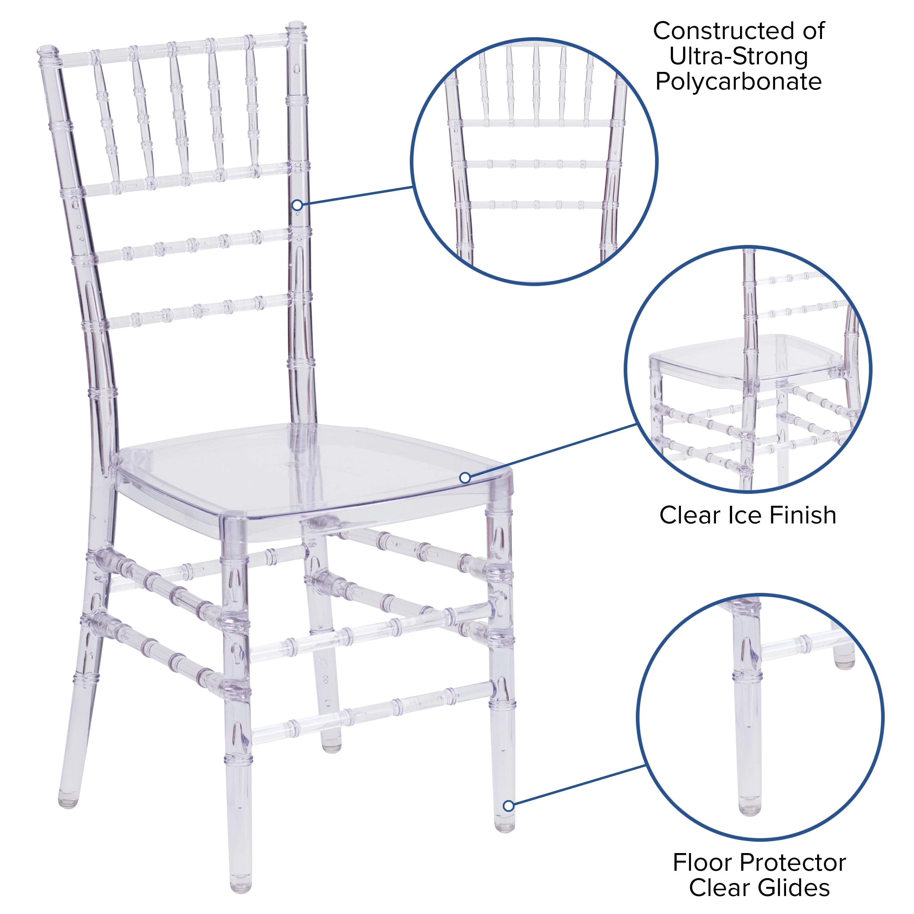Flash Elegance Stacking Chiavari Chair - Image 17