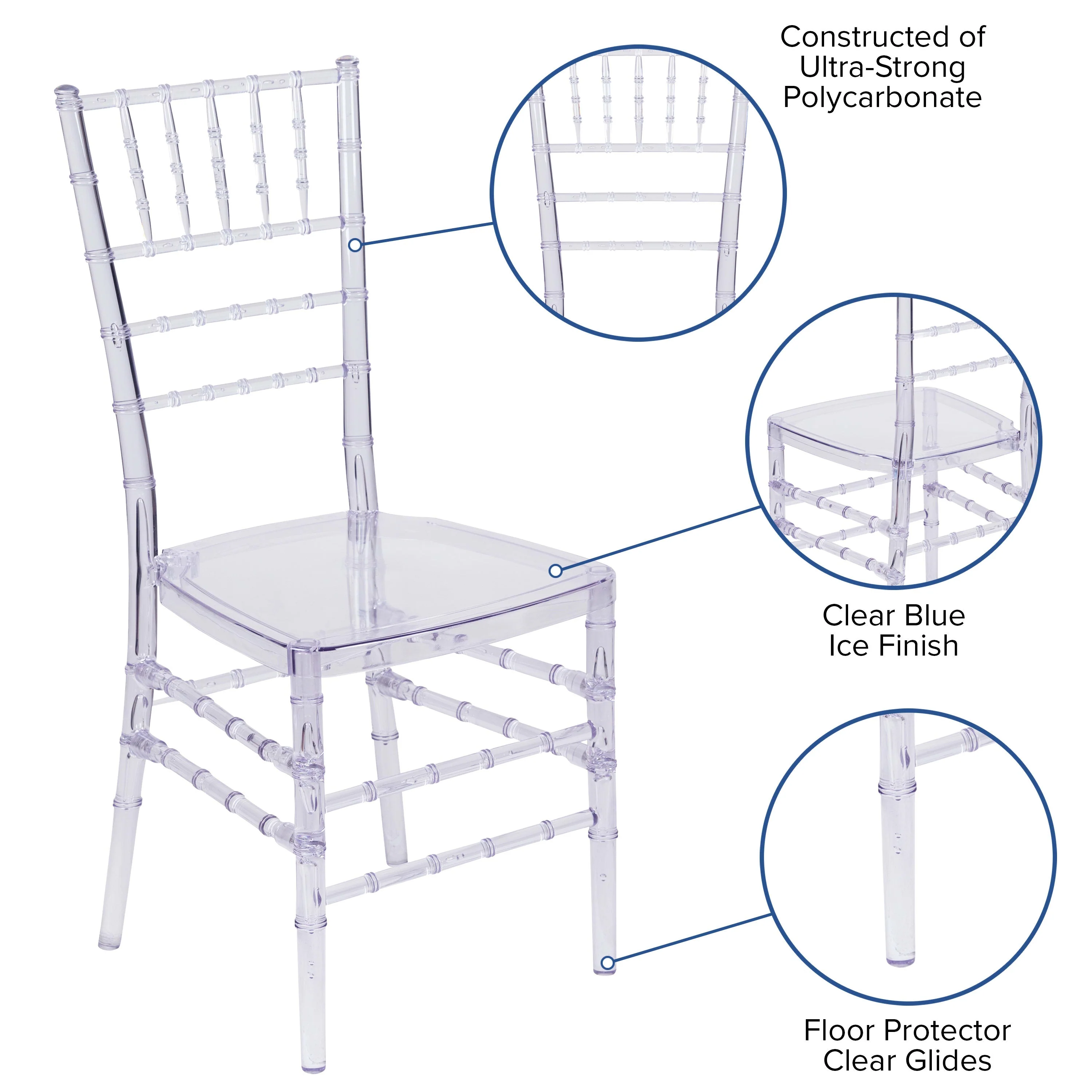Flash Elegance Stacking Chiavari Chair - Image 5