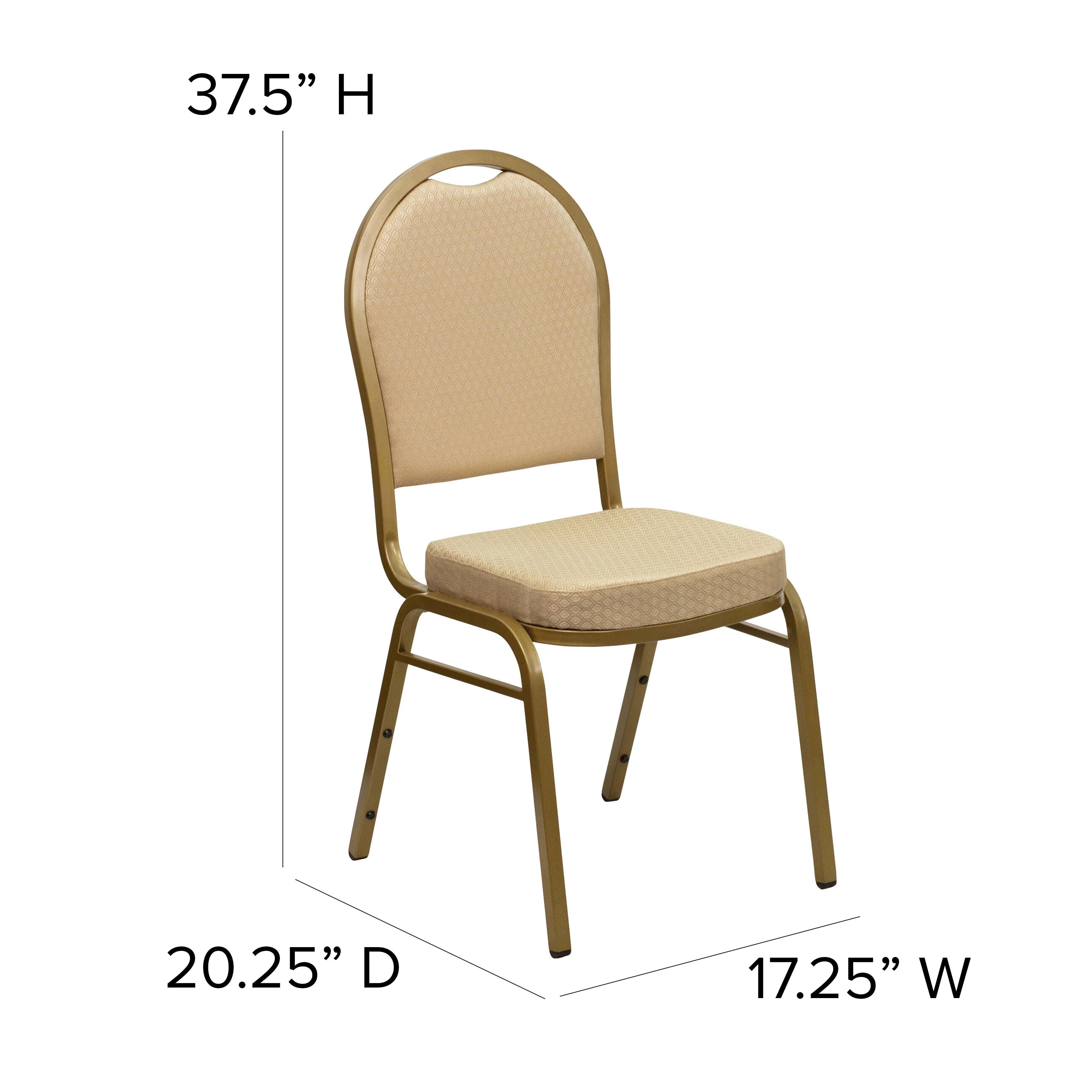 HERCULES Series Dome Back Stacking Banquet Chair - Image 32