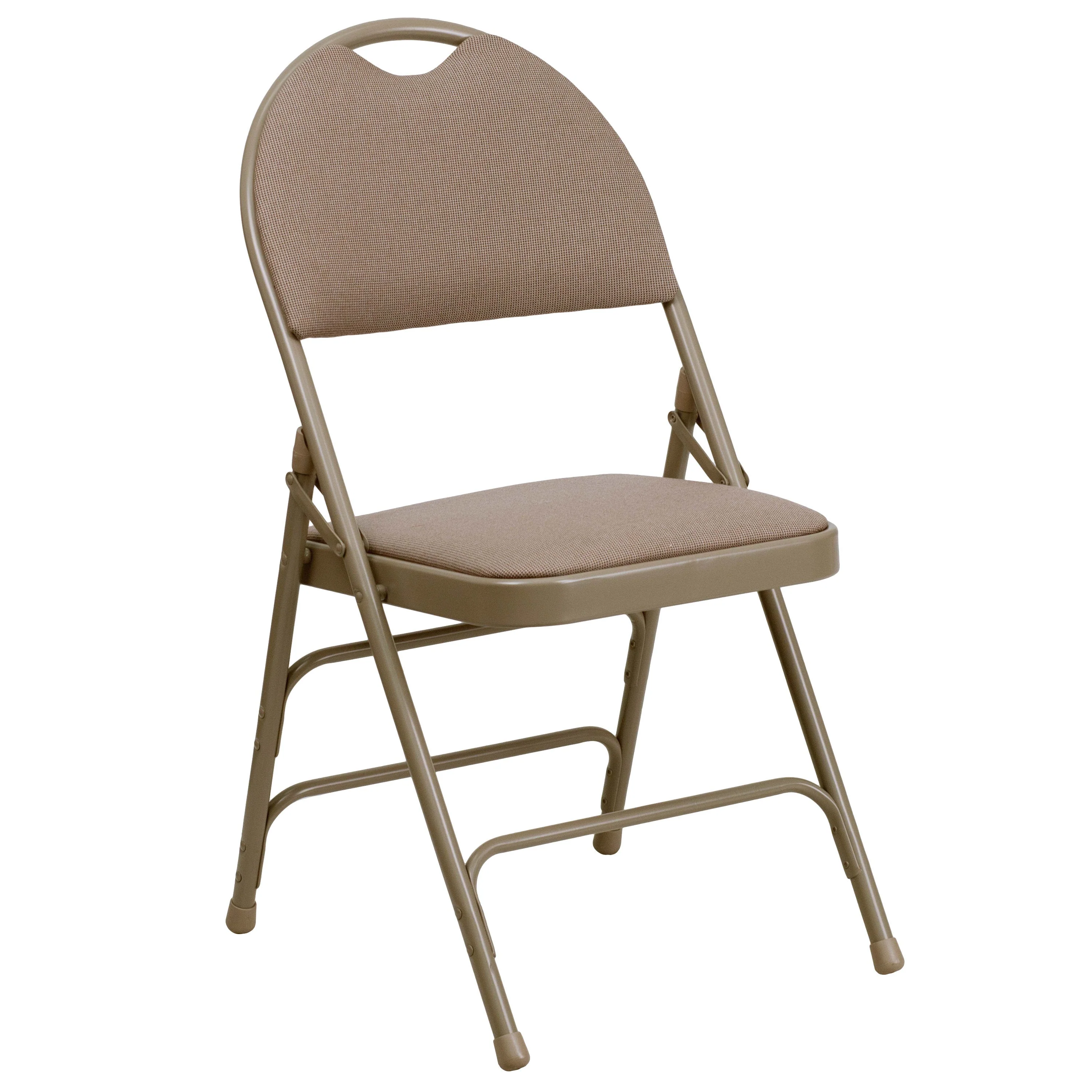 HERCULES Series Extra Large Ultra-Premium Triple Braced Metal Folding Chair with Easy-Carry Handle - Image 13