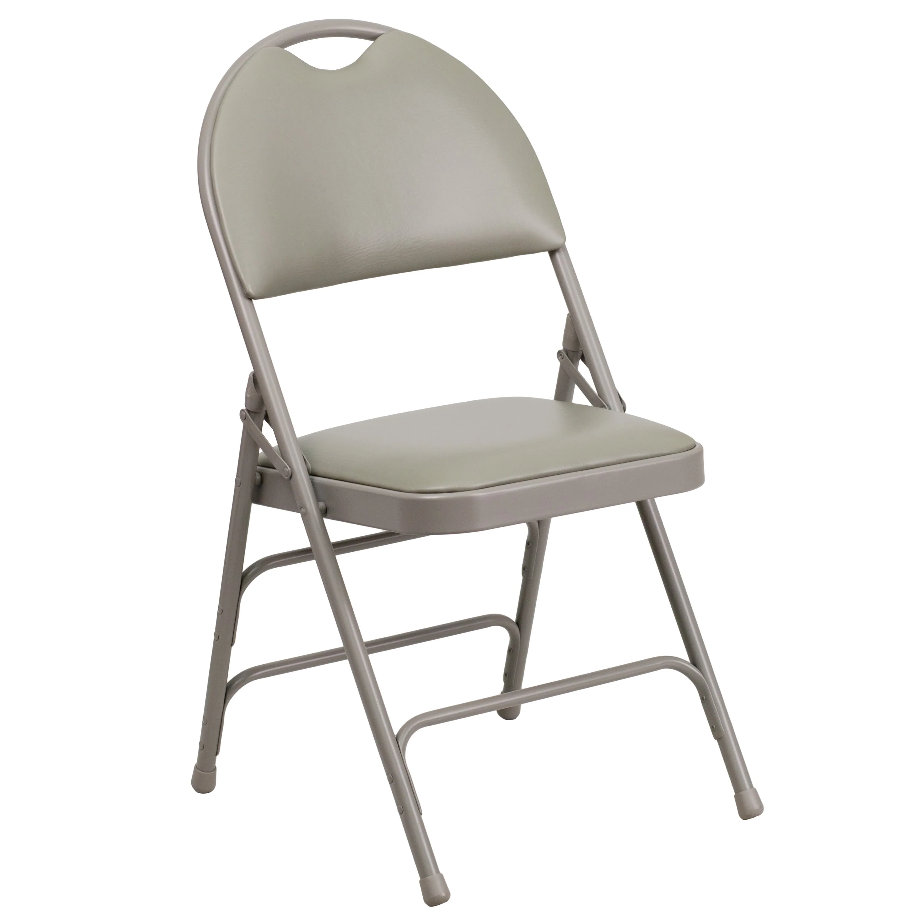 HERCULES Series Extra Large Ultra-Premium Triple Braced Metal Folding Chair with Easy-Carry Handle - Image 45