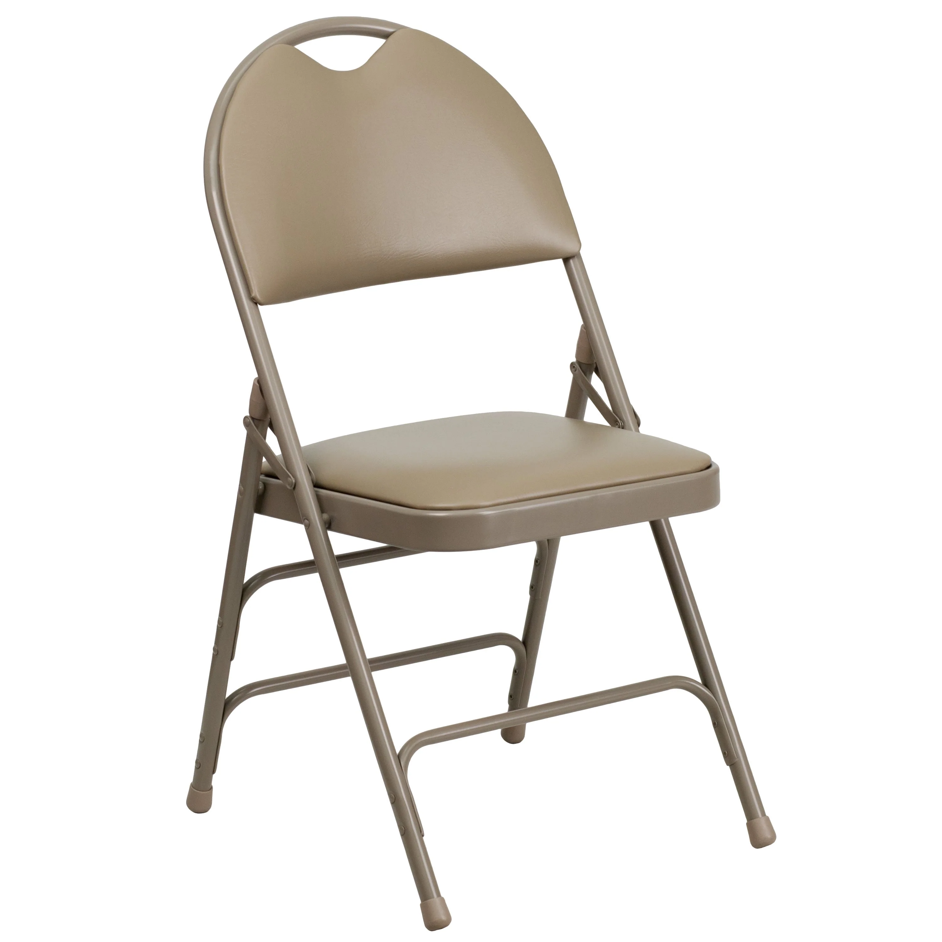HERCULES Series Extra Large Ultra-Premium Triple Braced Metal Folding Chair with Easy-Carry Handle - Image 54
