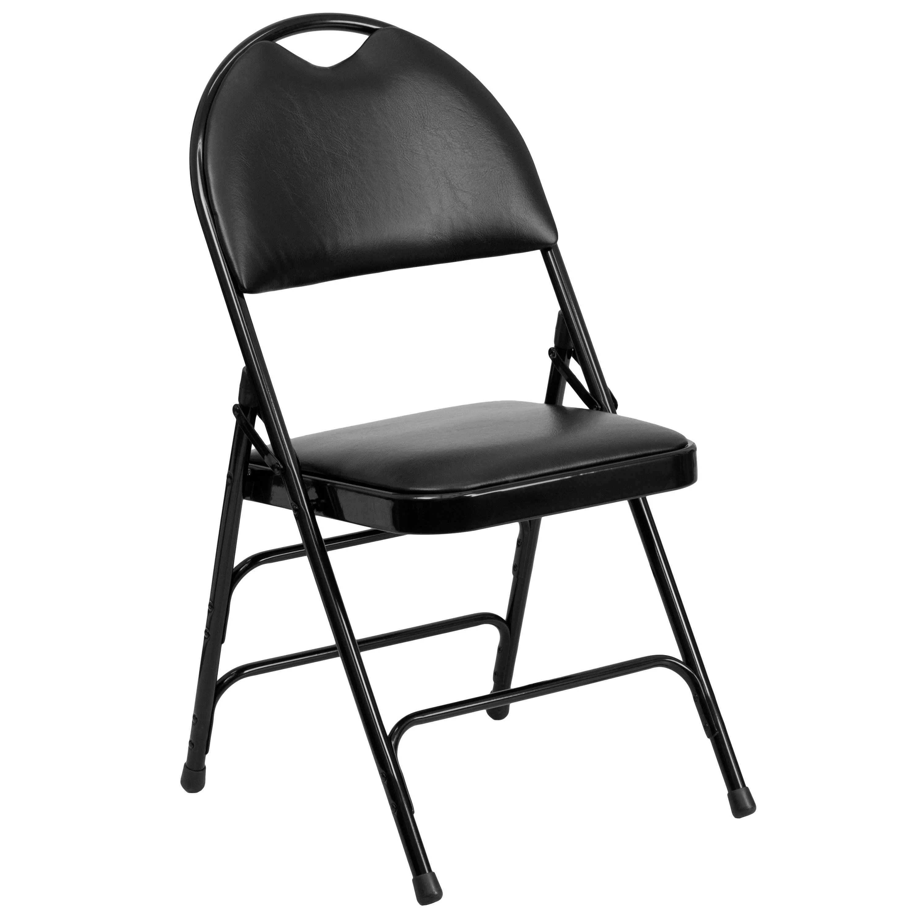 HERCULES Series Extra Large Ultra-Premium Triple Braced Metal Folding Chair with Easy-Carry Handle - Image 68