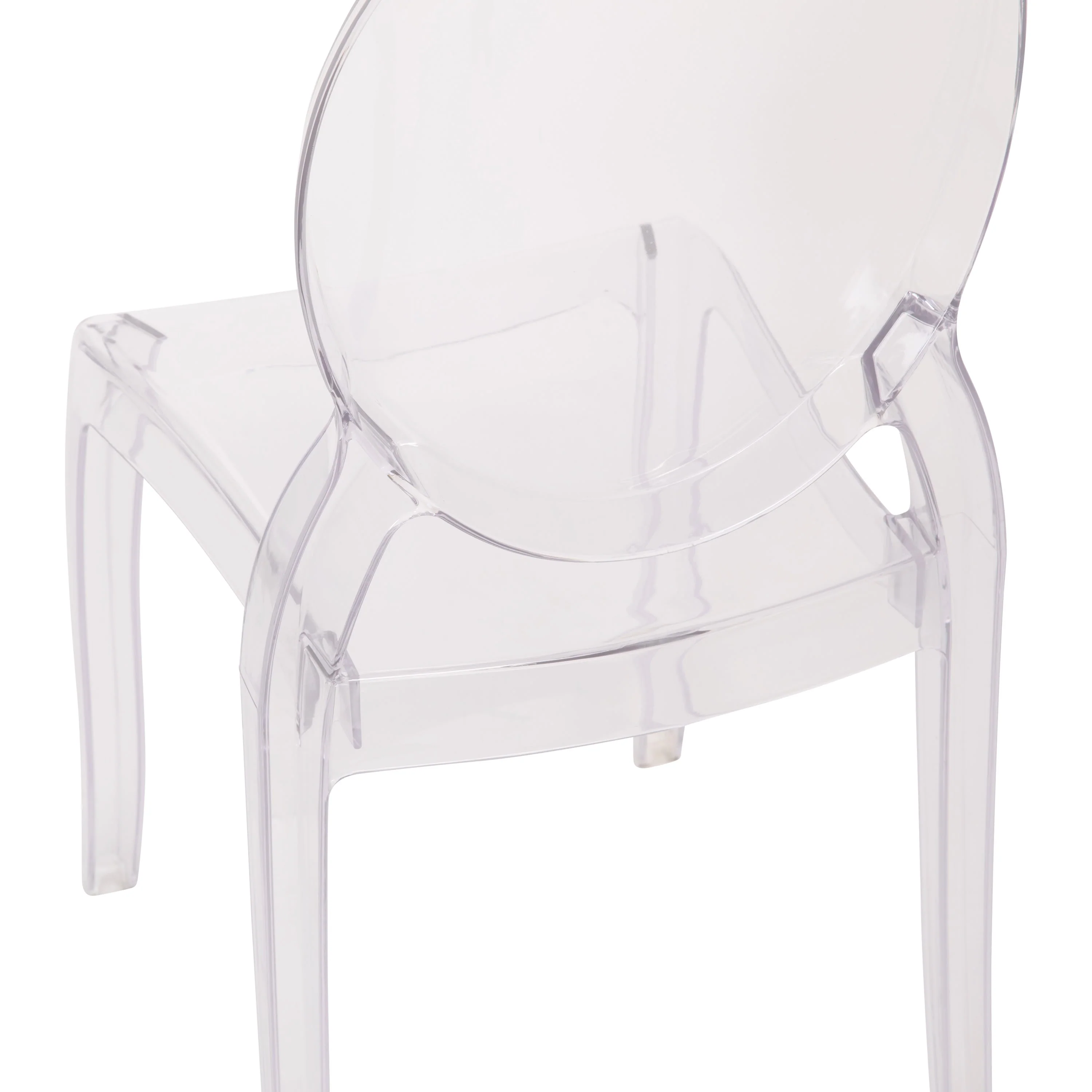 Extra Wide Resin 700 LB. Weight Capacity Banquet and Event Ghost Chair for Indoor/Outdoor Use - Image 11