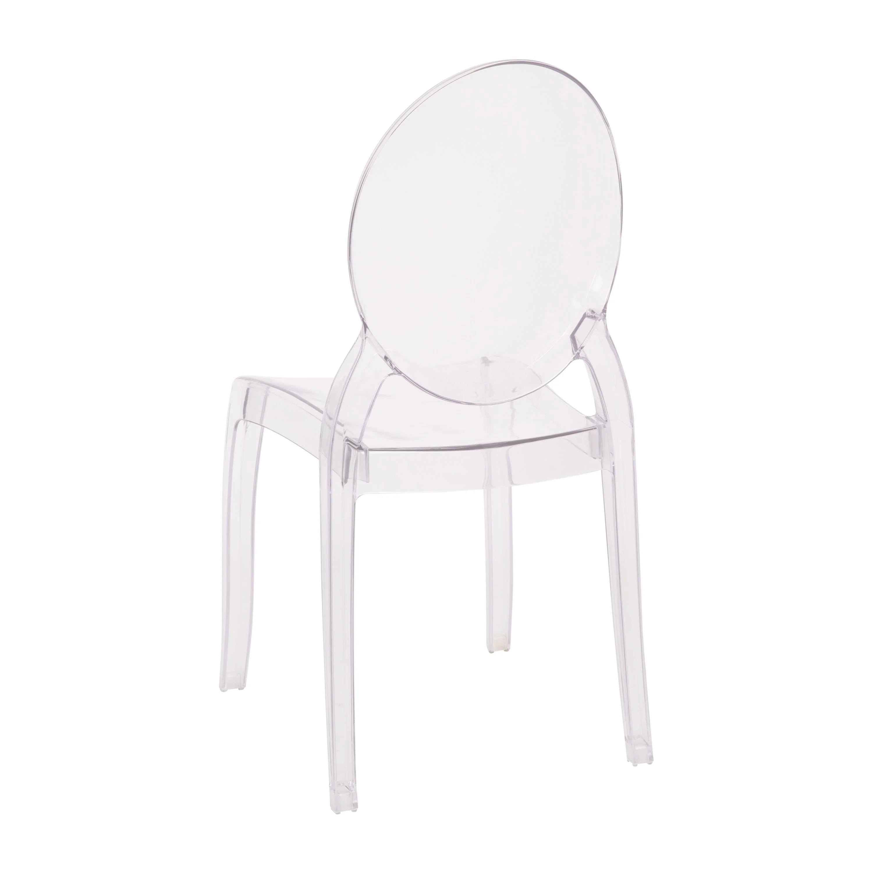 Extra Wide Resin 700 LB. Weight Capacity Banquet and Event Ghost Chair for Indoor/Outdoor Use - Image 6