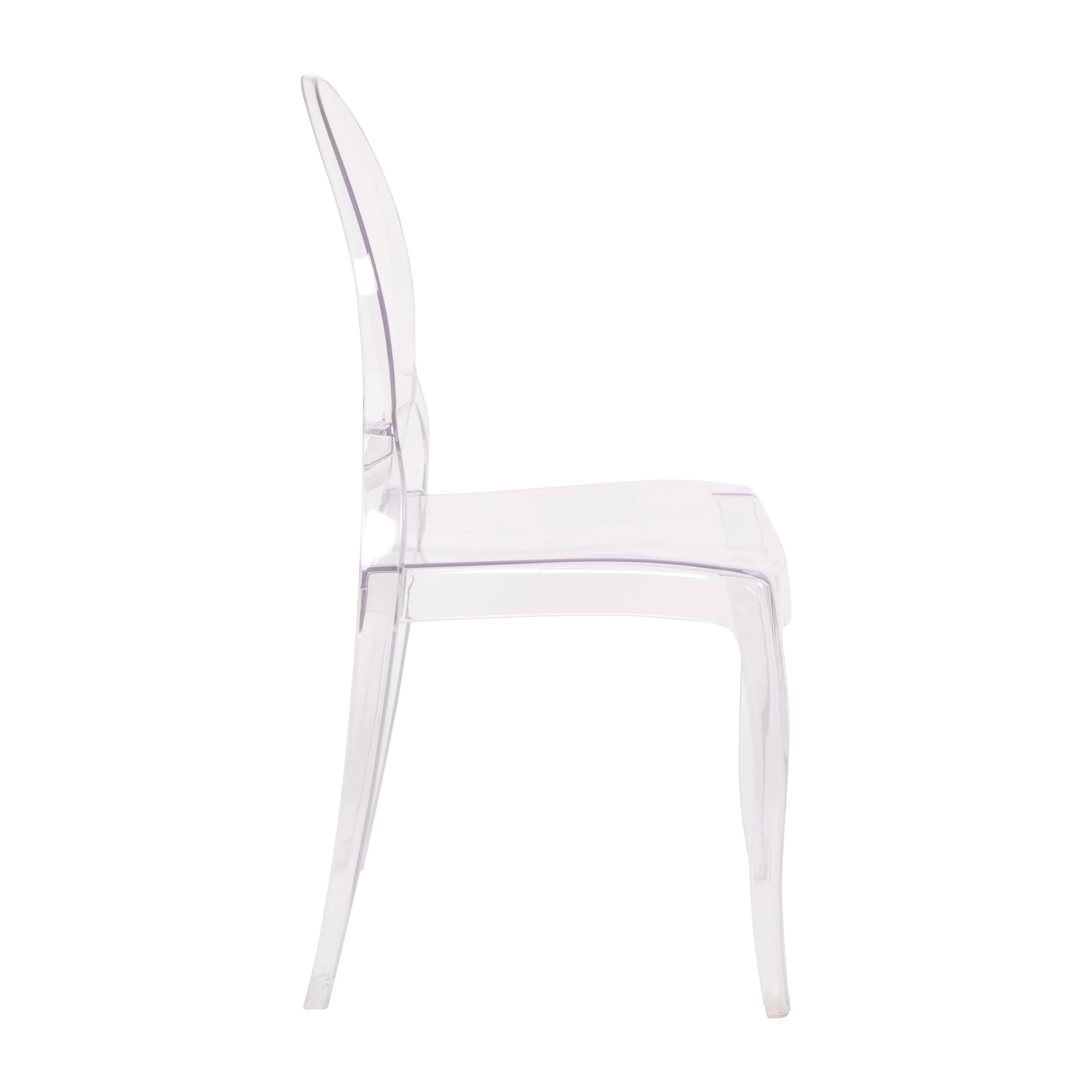 Extra Wide Resin 700 LB. Weight Capacity Banquet and Event Ghost Chair for Indoor/Outdoor Use - Image 8