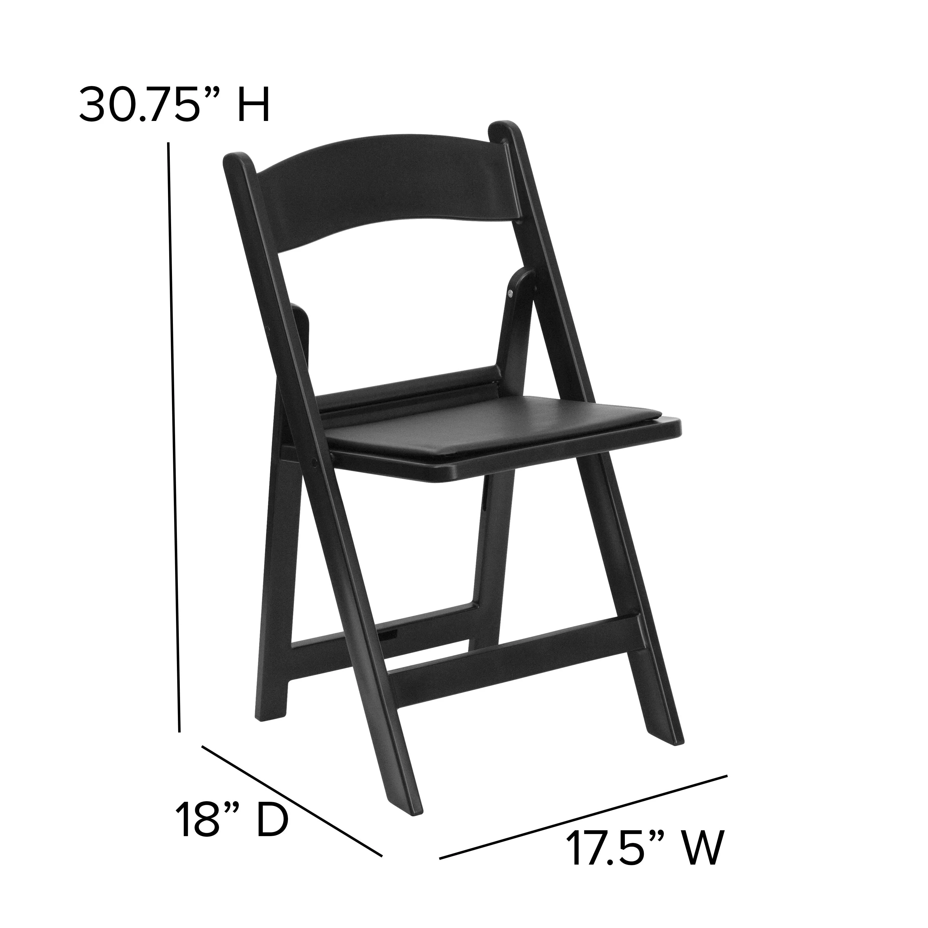 Hercules Folding Chair - Stackable Resin – 800LB Weight Capacity Event Chair - Image 105