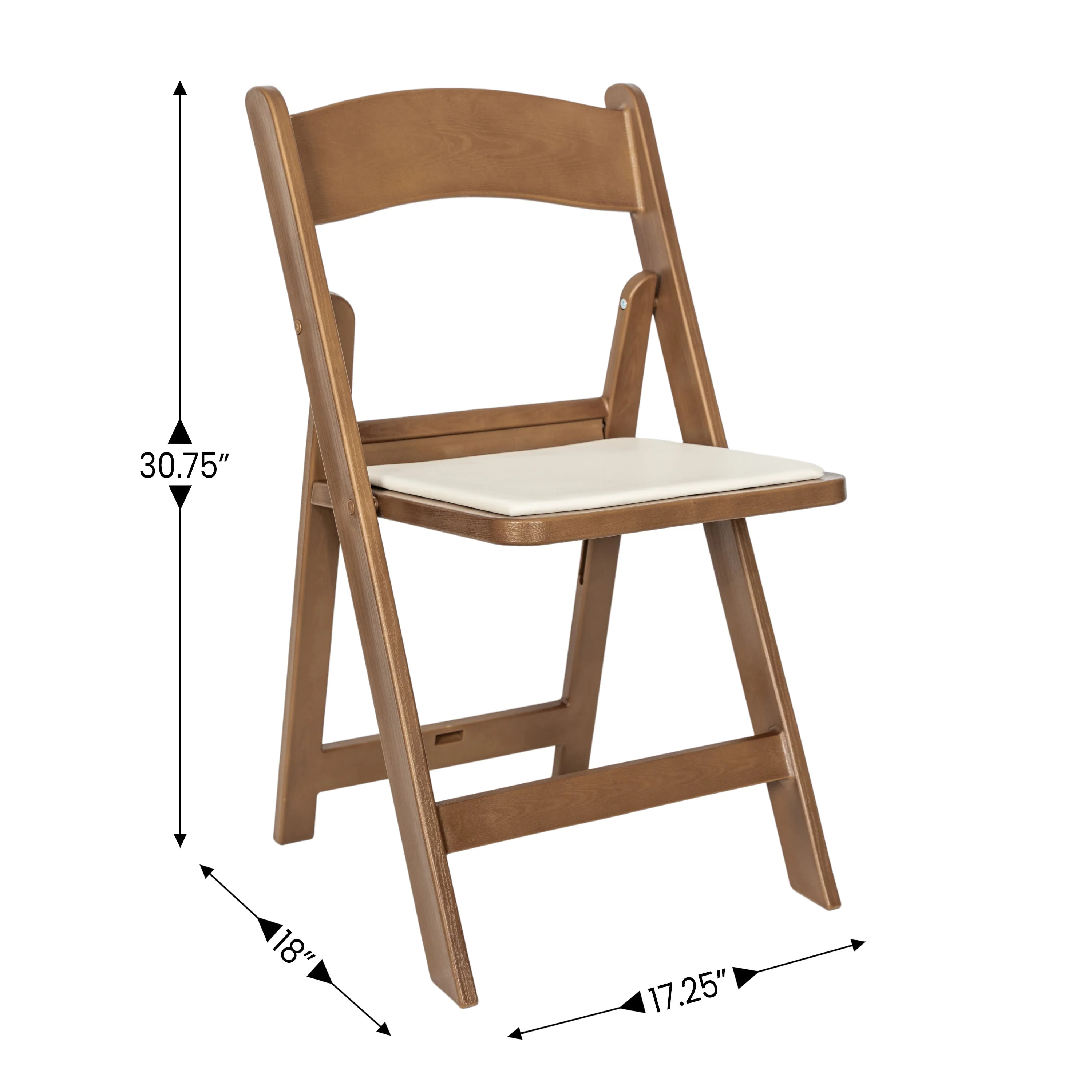 Hercules Folding Chair - Stackable Resin – 800LB Weight Capacity Event Chair - Image 5