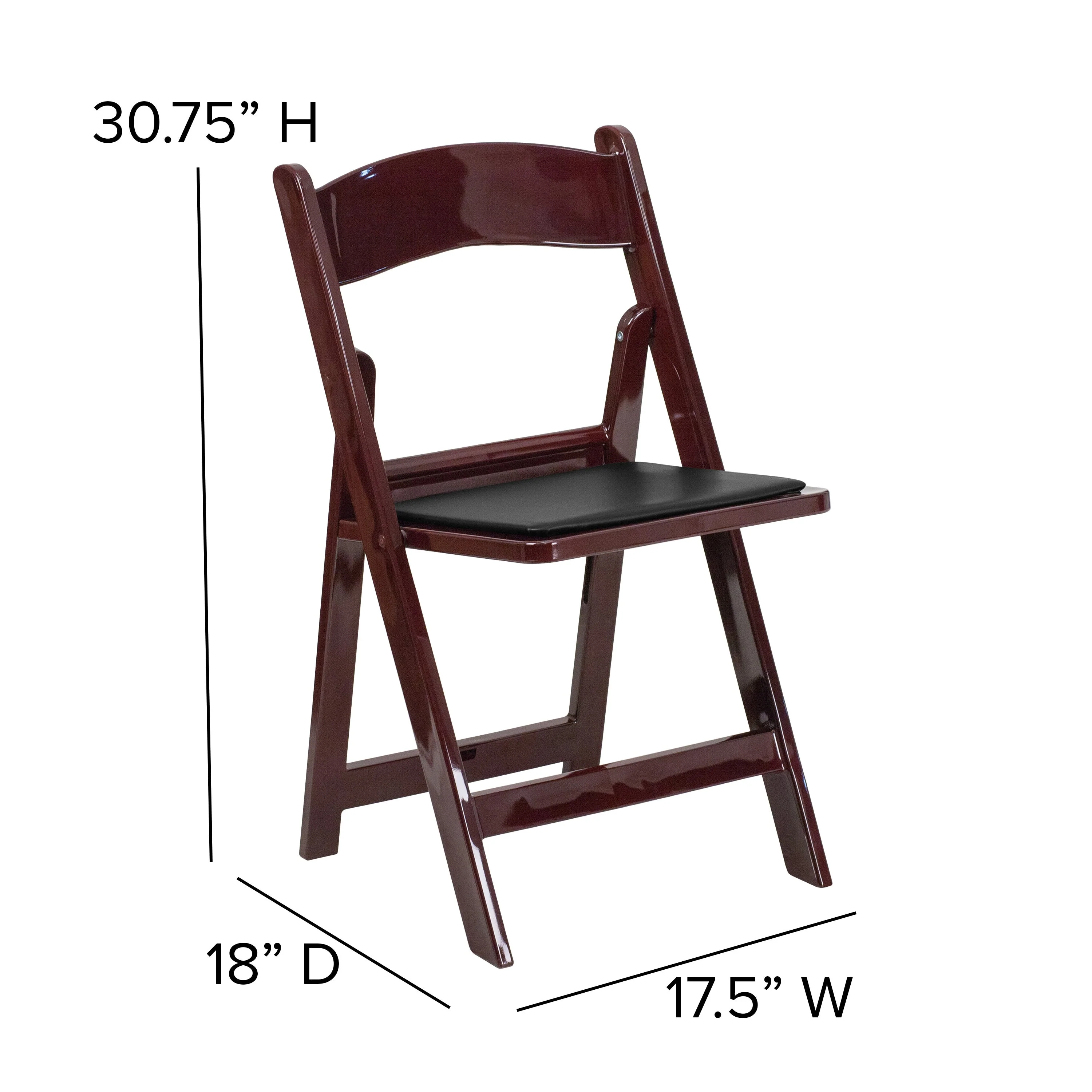 Hercules Folding Chair - Stackable Resin – 800LB Weight Capacity Event Chair - Image 93