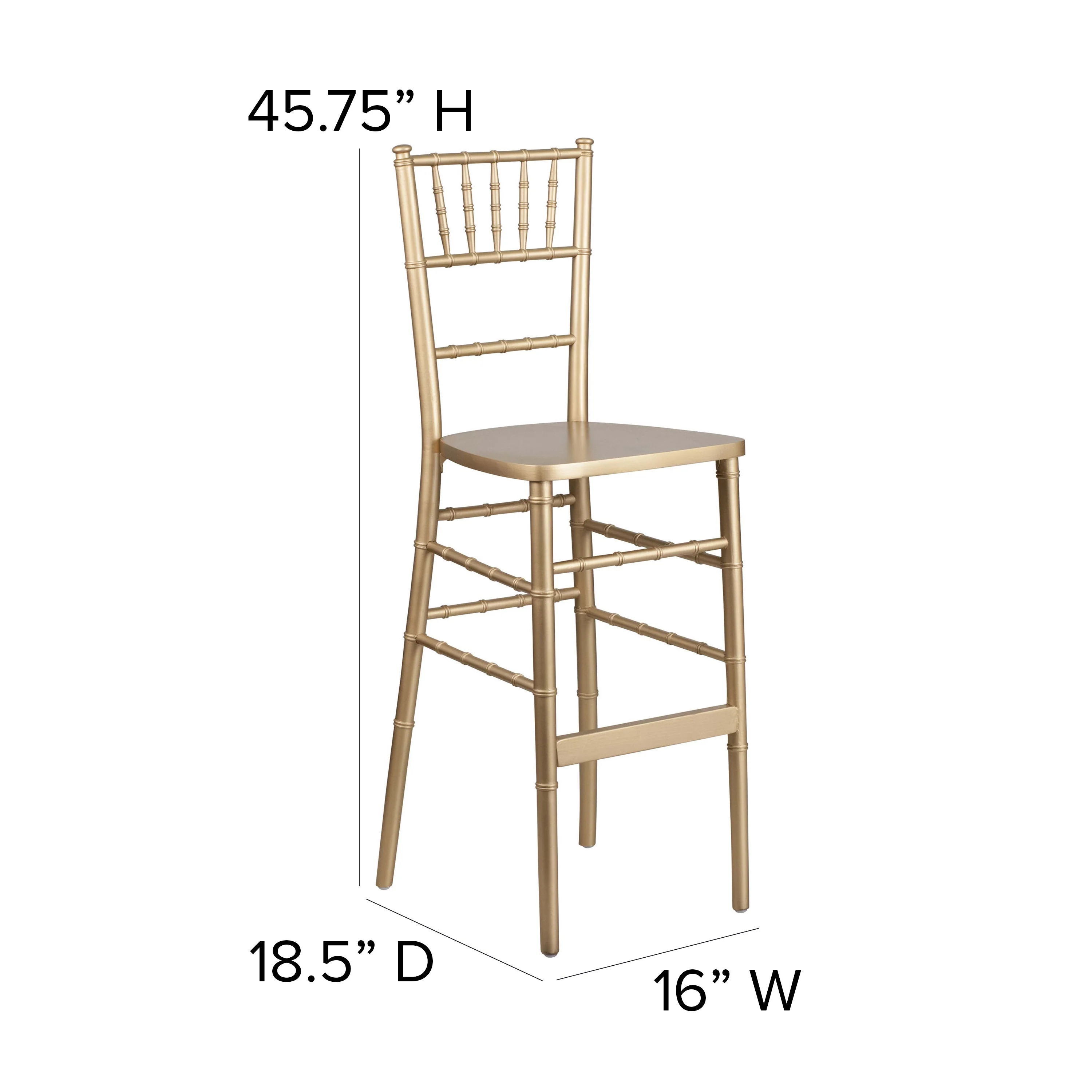 HERCULES Series Wood Chiavari Barstool - Image 4