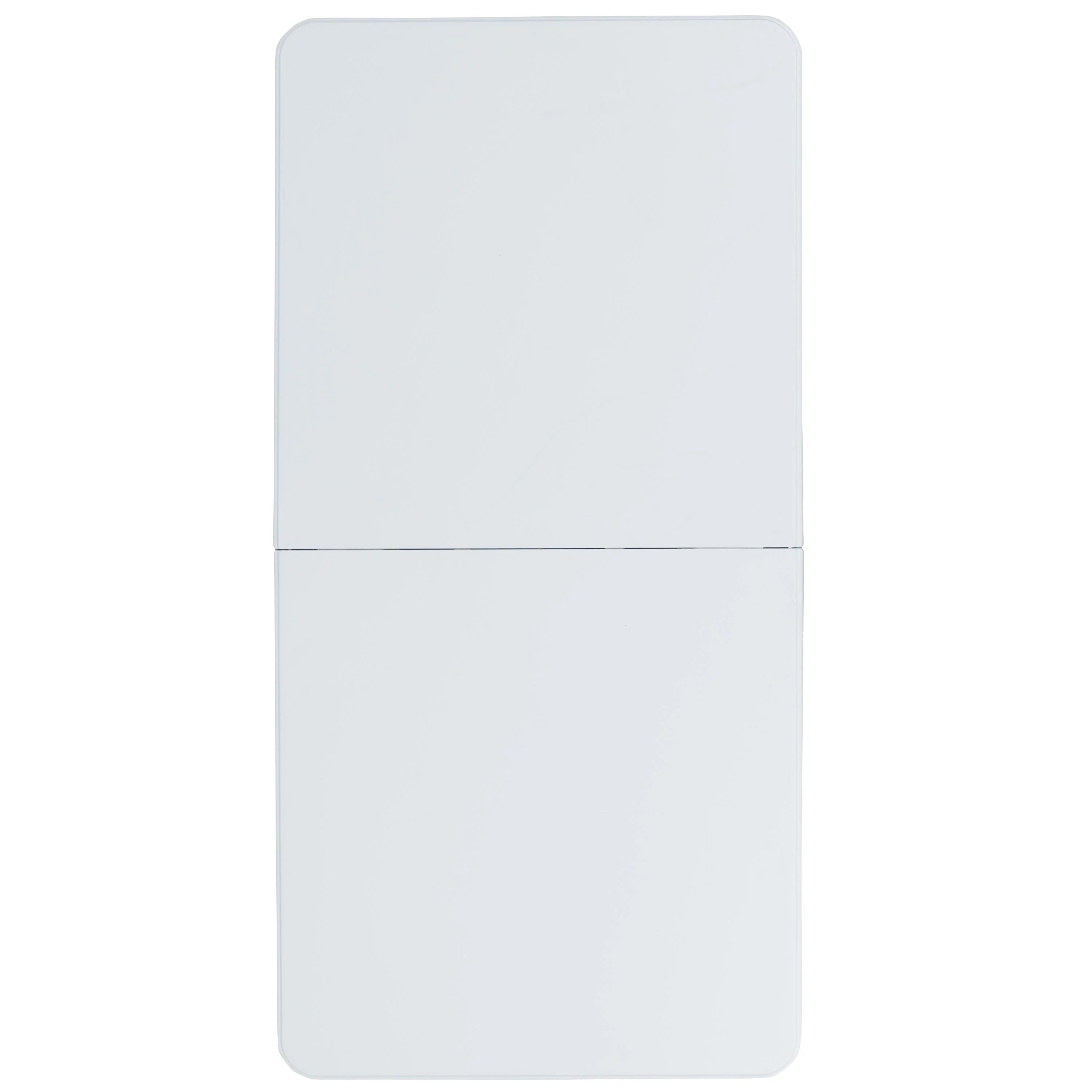 Height Adjustable Bi-Fold Plastic Folding Table with Carrying Handle - Image 10