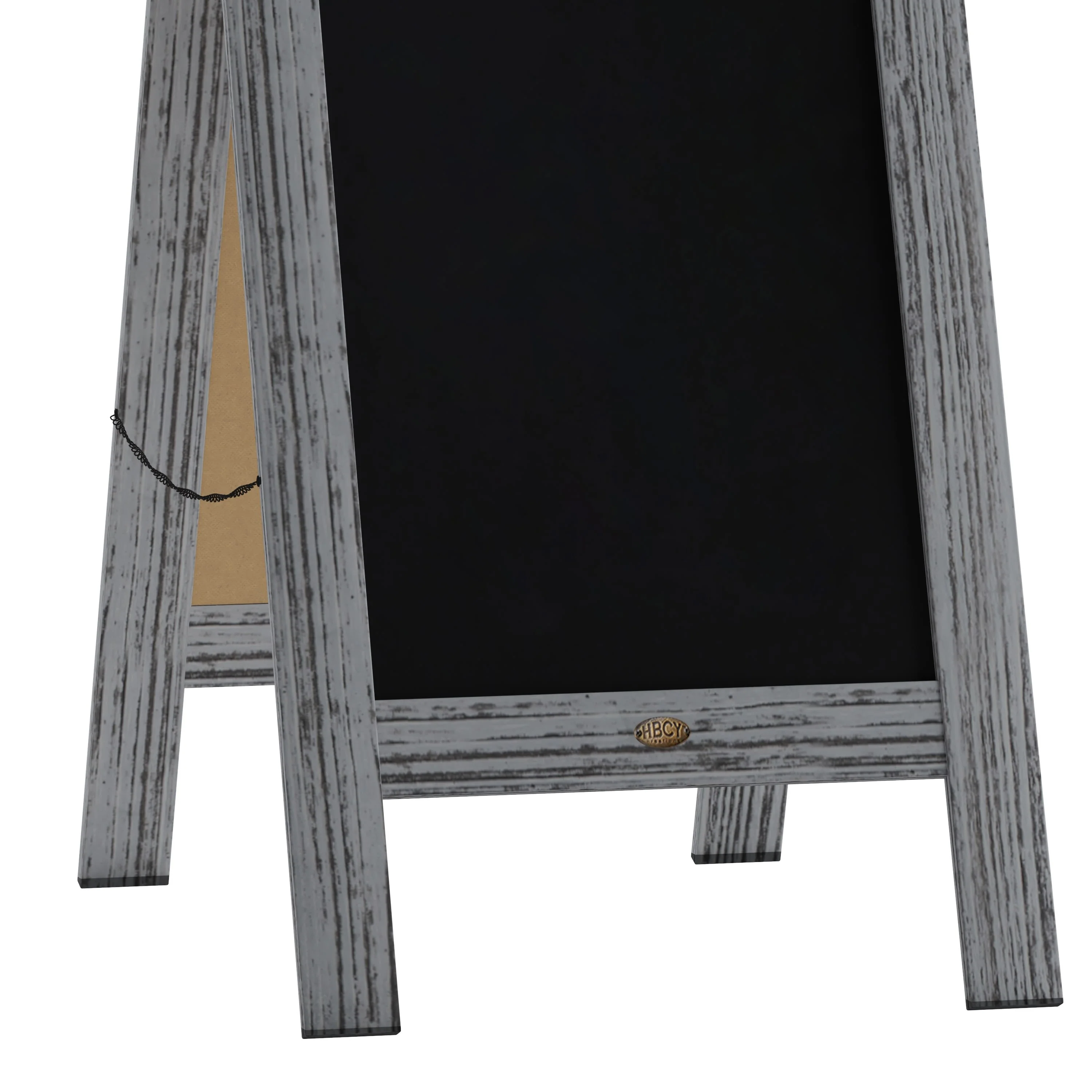 Canterbury Vintage Wooden A-Frame Magnetic Indoor/Outdoor Chalkboard Sign, Freestanding Double Sided Extra Large Message Board - Image 136