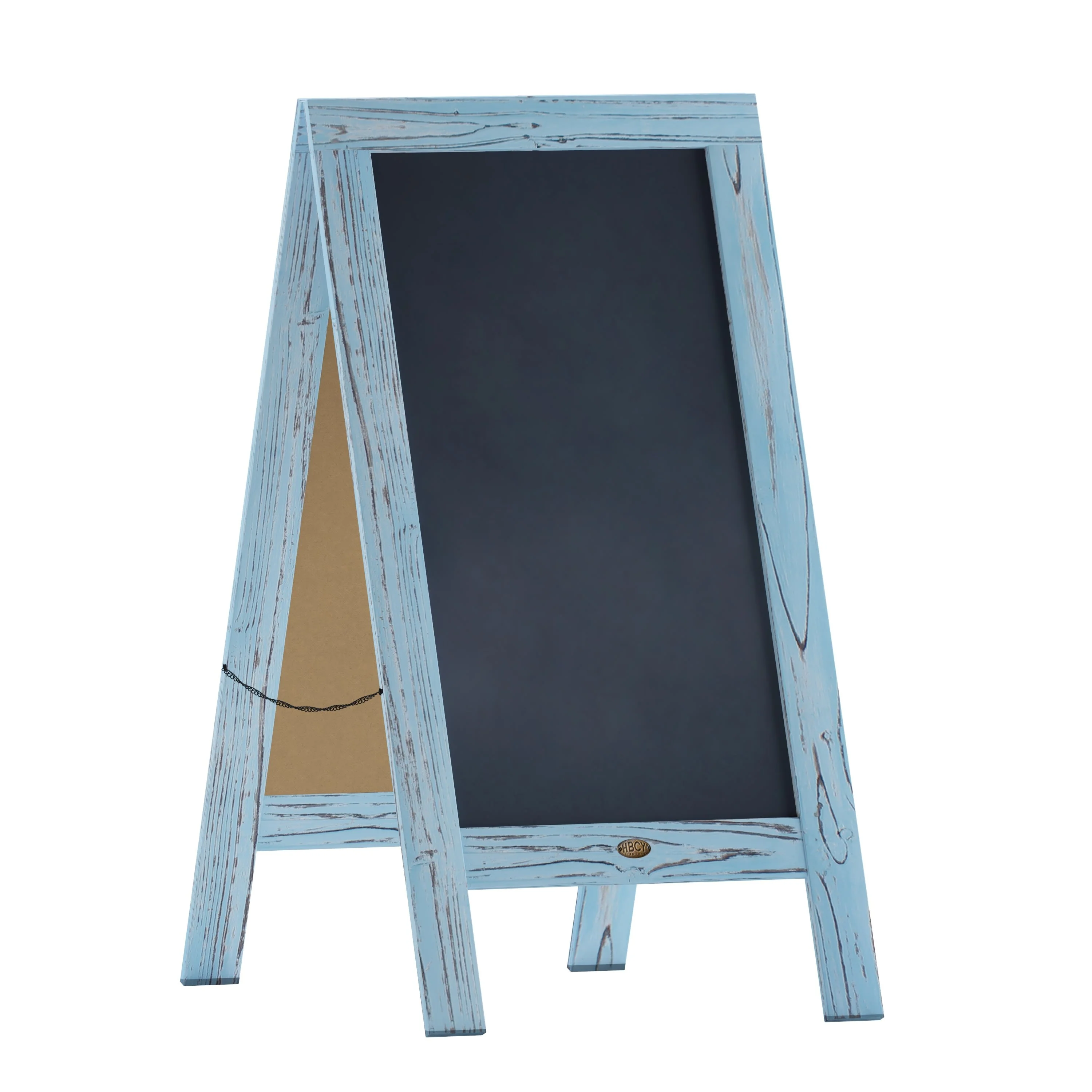 Canterbury Vintage Wooden A-Frame Magnetic Indoor/Outdoor Chalkboard Sign, Freestanding Double Sided Extra Large Message Board - Image 158