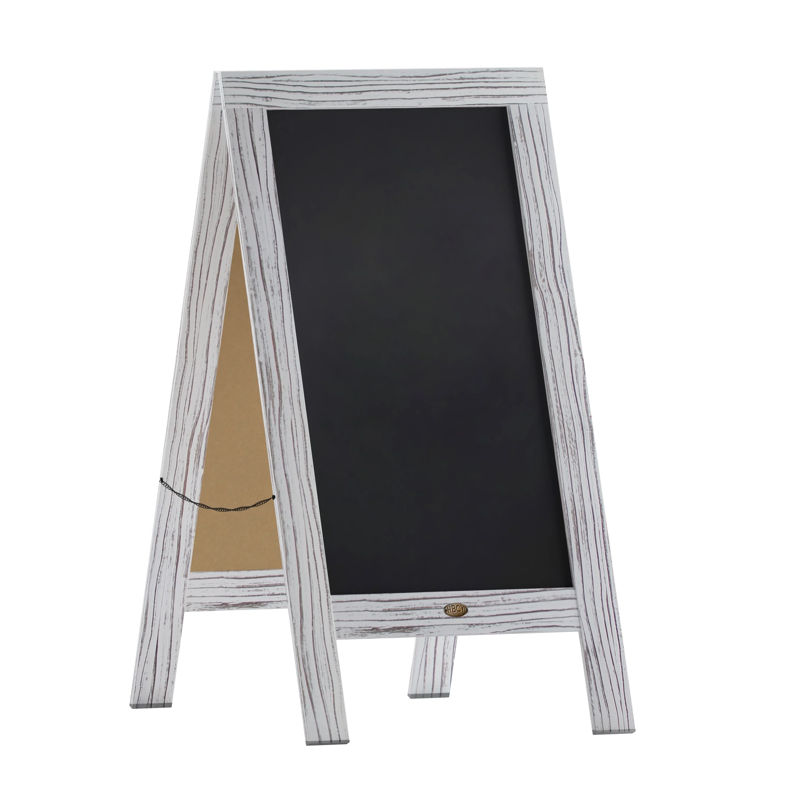 Canterbury Vintage Wooden A-Frame Magnetic Indoor/Outdoor Chalkboard Sign, Freestanding Double Sided Extra Large Message Board - Image 69